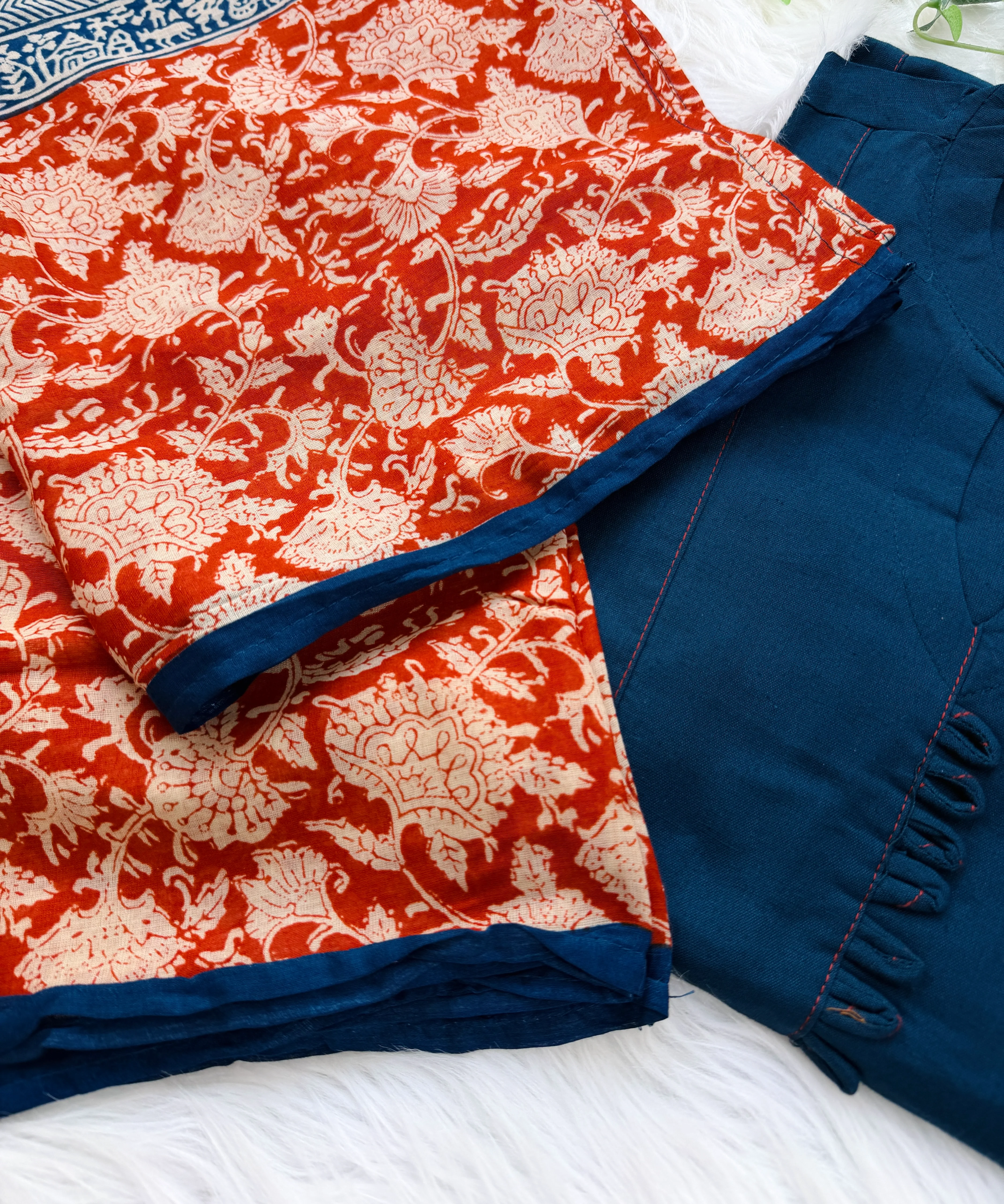 ✨ Pure Cotton A-Line Kurti Set ✨ - Image 3
