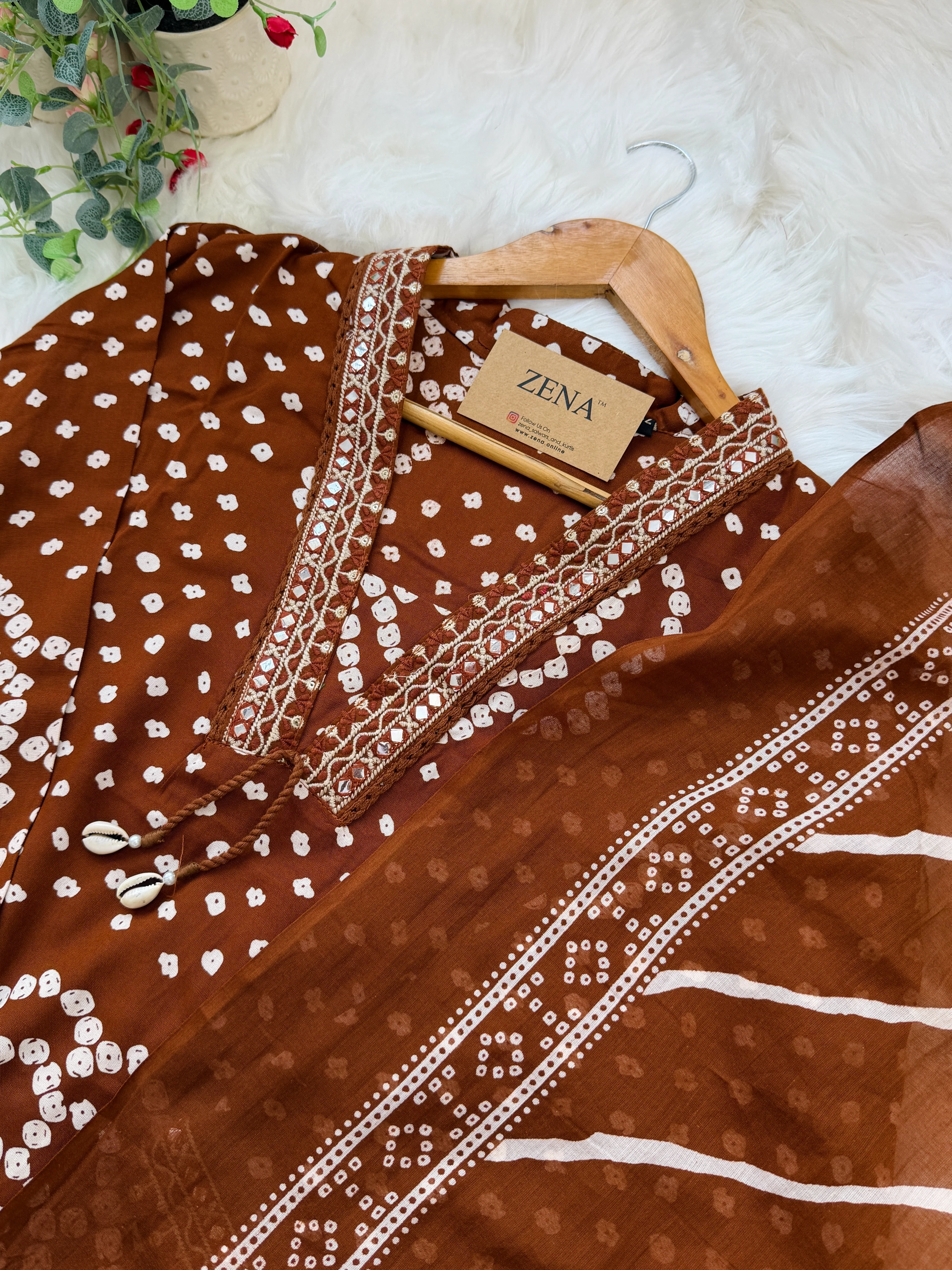 ✨ Pure Cotton A-Line Kurti Set ✨ - Image 5