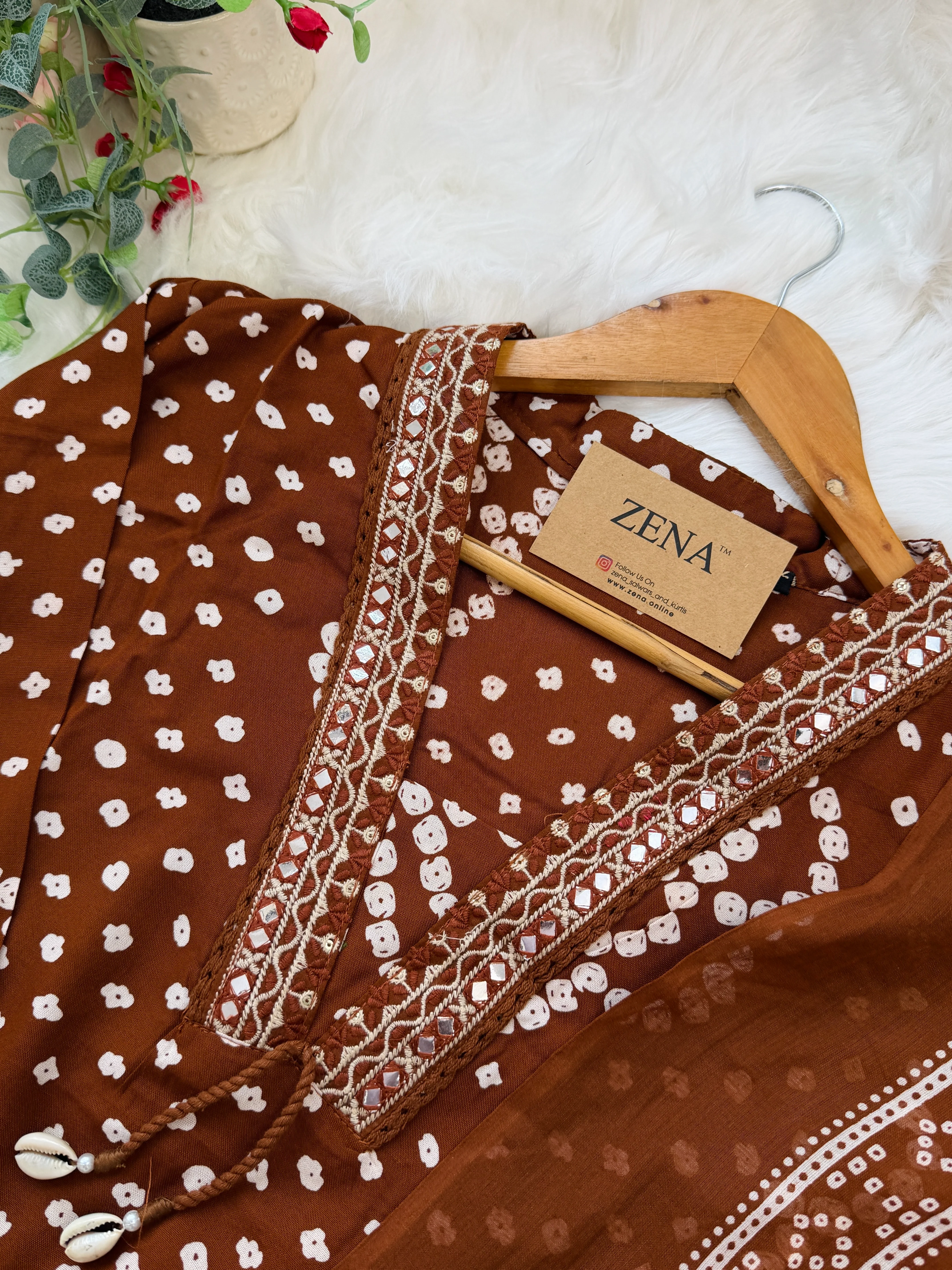 ✨ Pure Cotton A-Line Kurti Set ✨ - Image 7