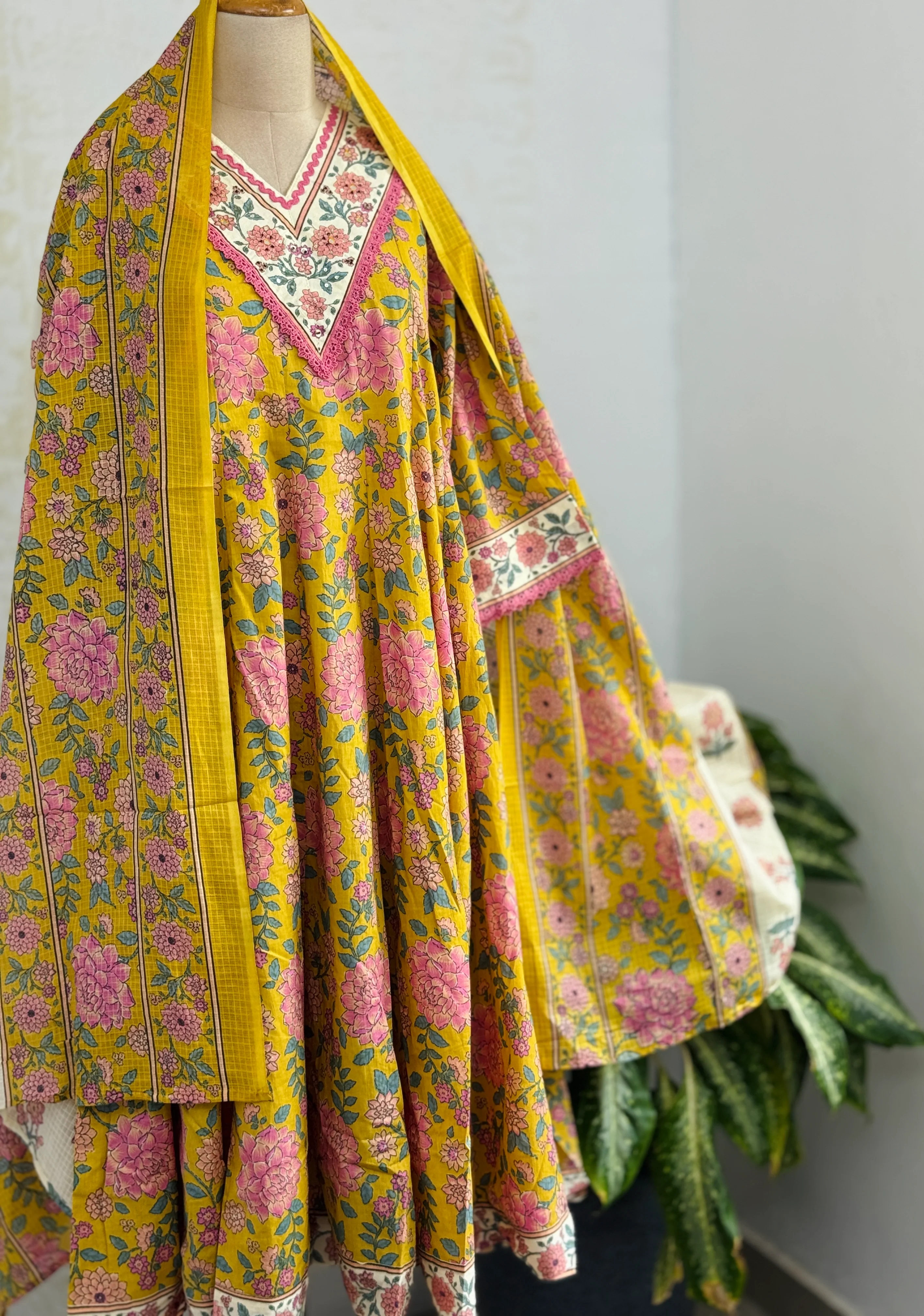 ✨ Pure Cotton Anarkali Set ✨ - Image 2
