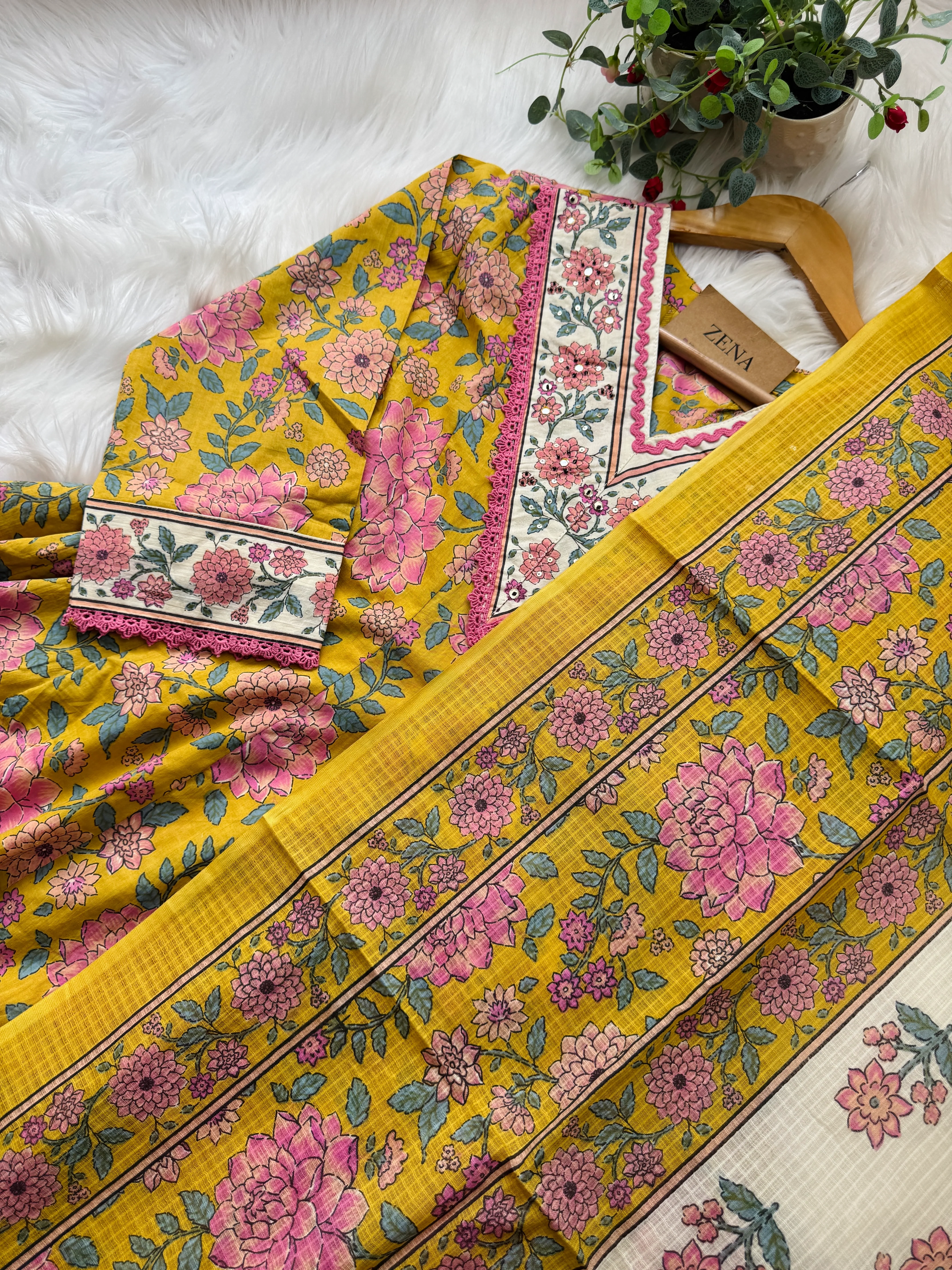 ✨ Pure Cotton Anarkali Set ✨ - Image 5