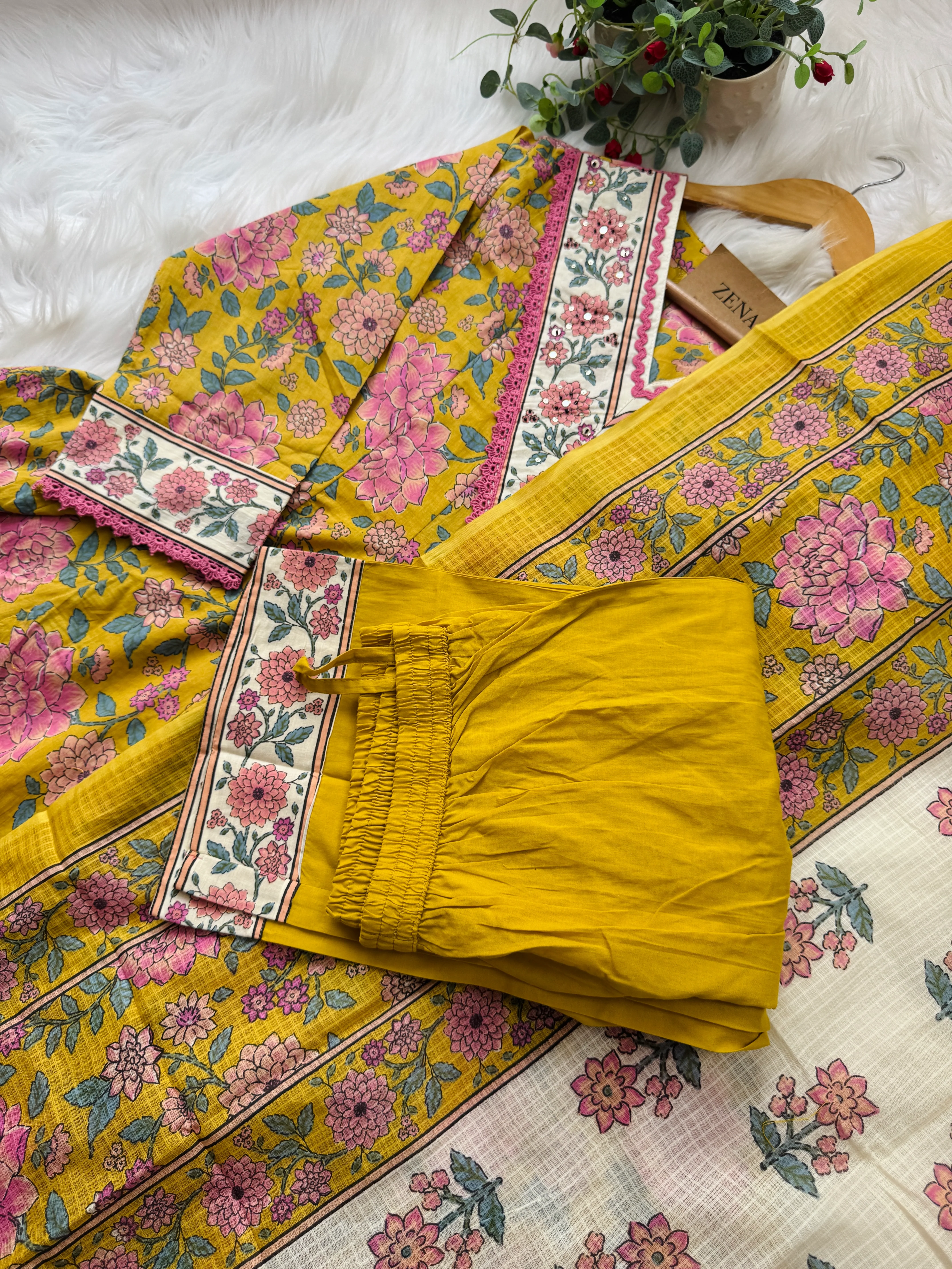 ✨ Pure Cotton Anarkali Set ✨ - Image 6