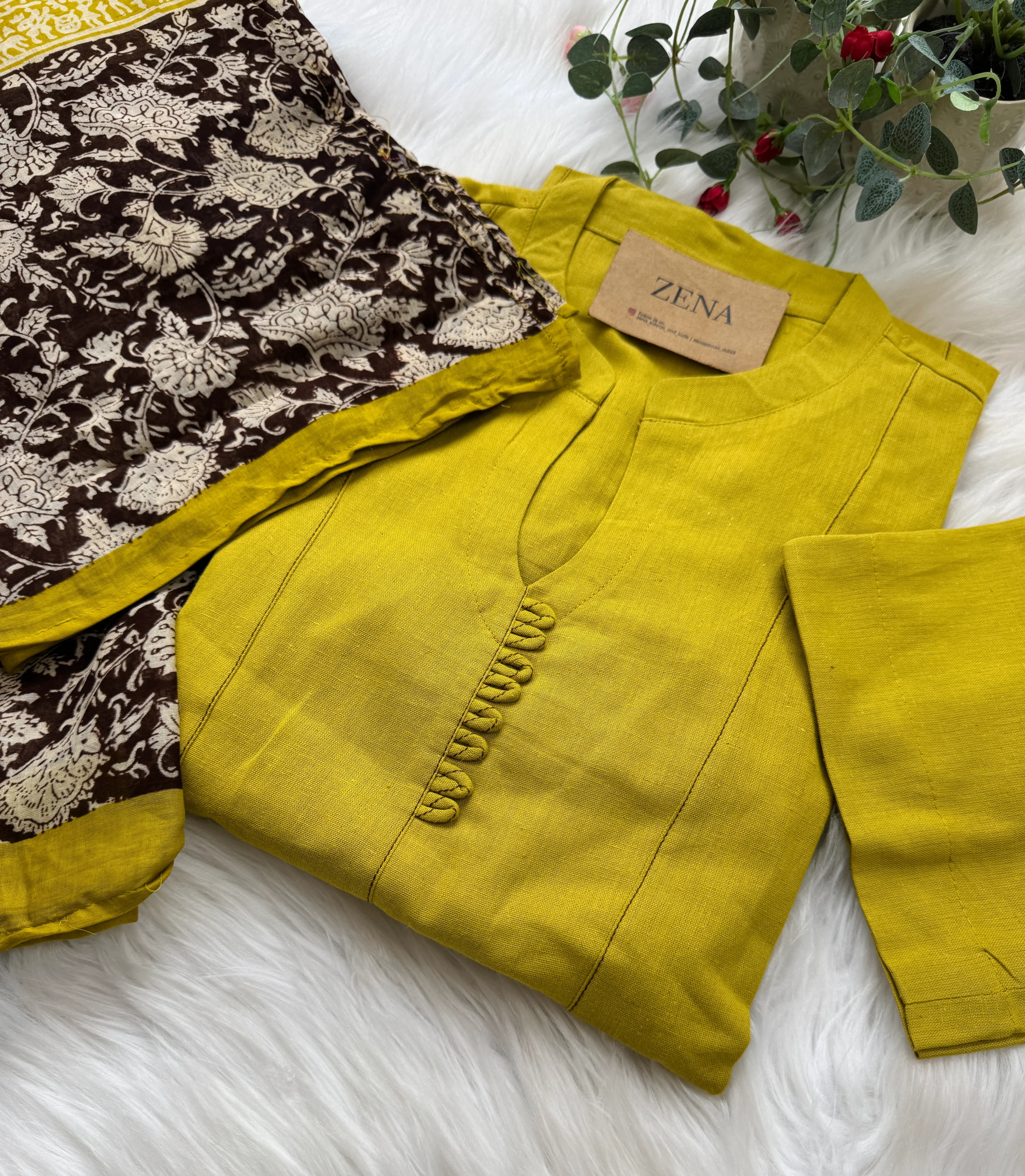 ✨ Pure Cotton Anarkali Top, Bottom & Dupatta Set ✨