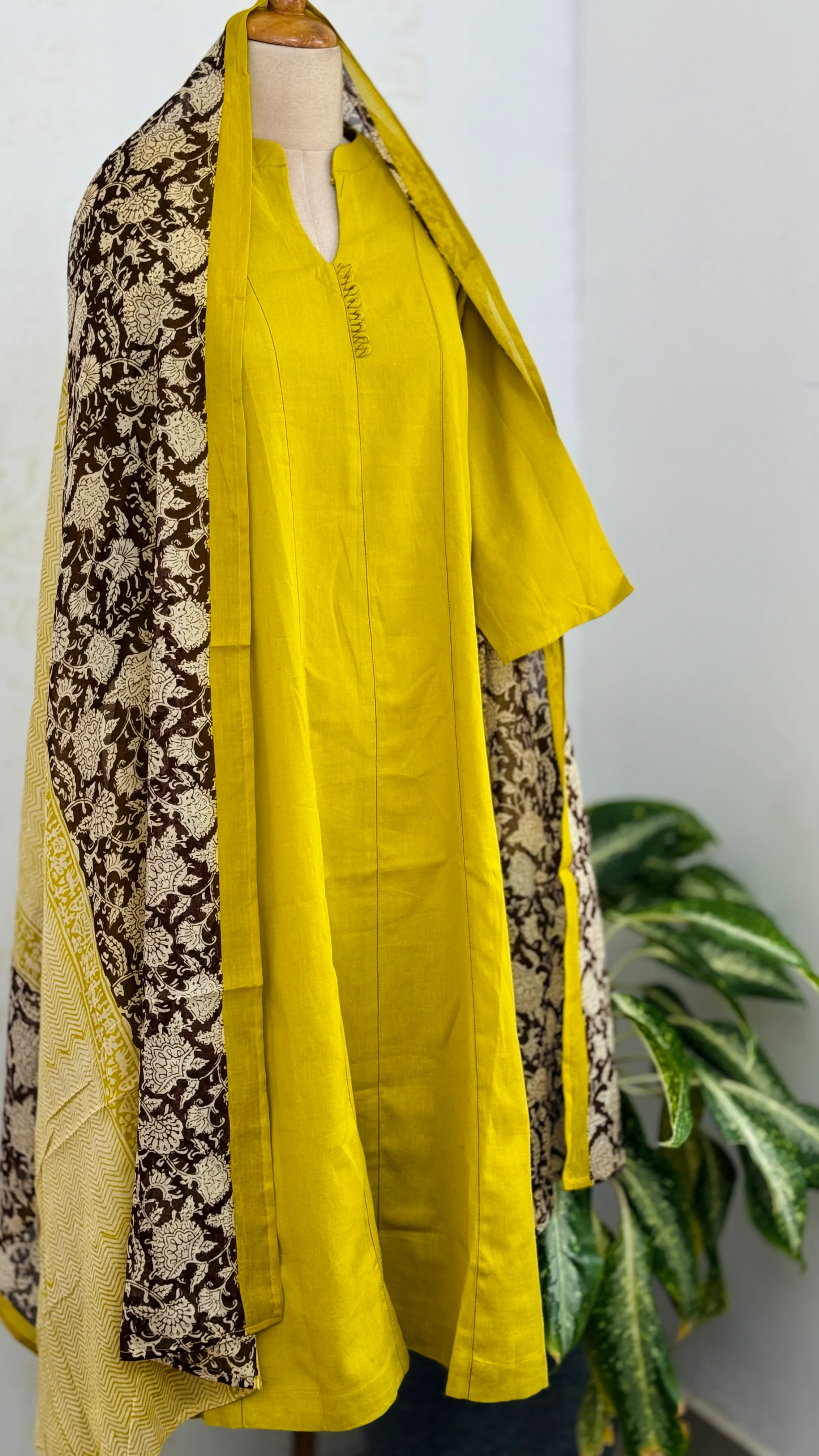 ✨ Pure Cotton Anarkali Top, Bottom & Dupatta Set ✨ - Image 2