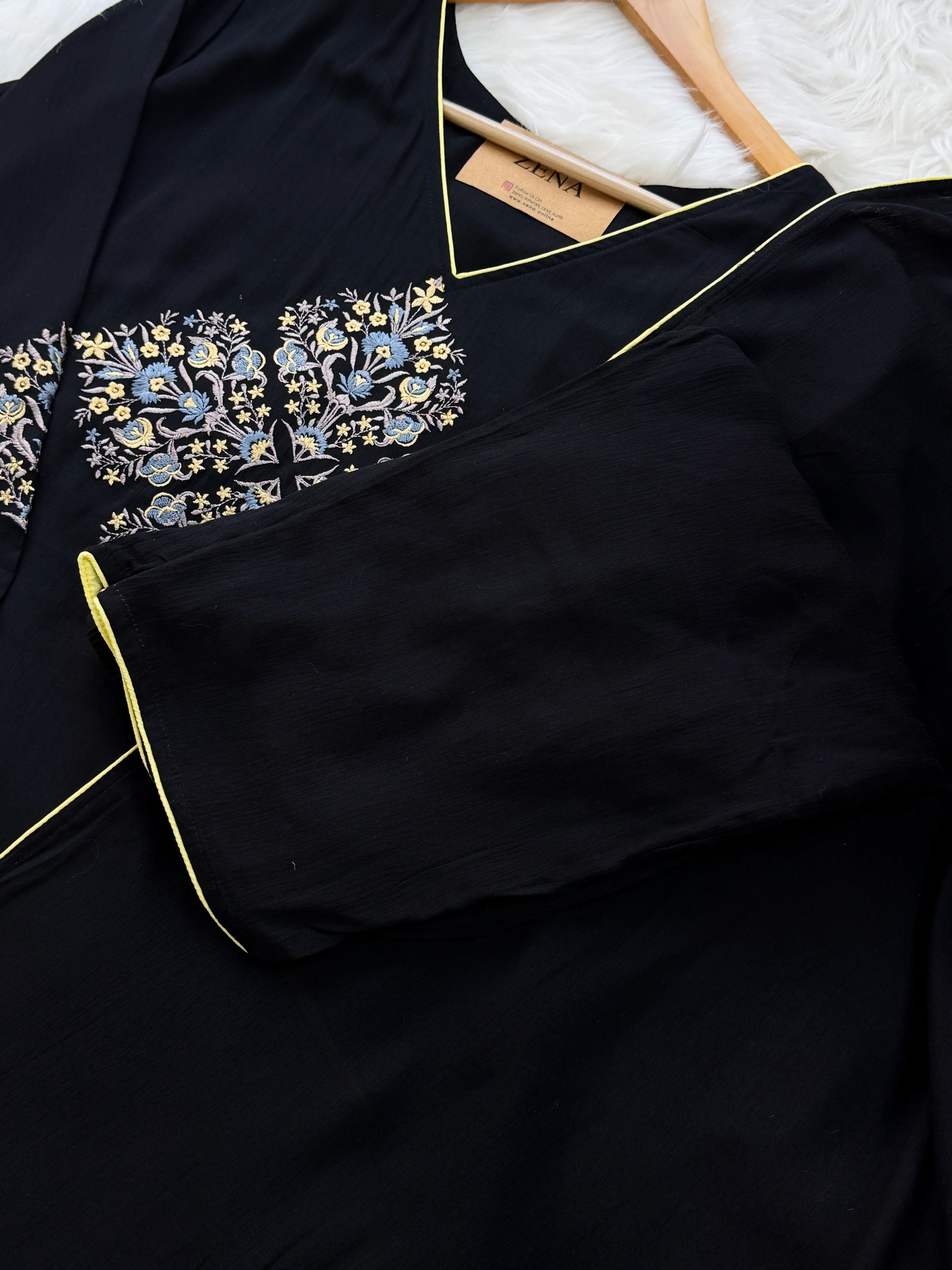 ✨ Pure Cotton Embroidered Kurti Set ✨ - Image 10