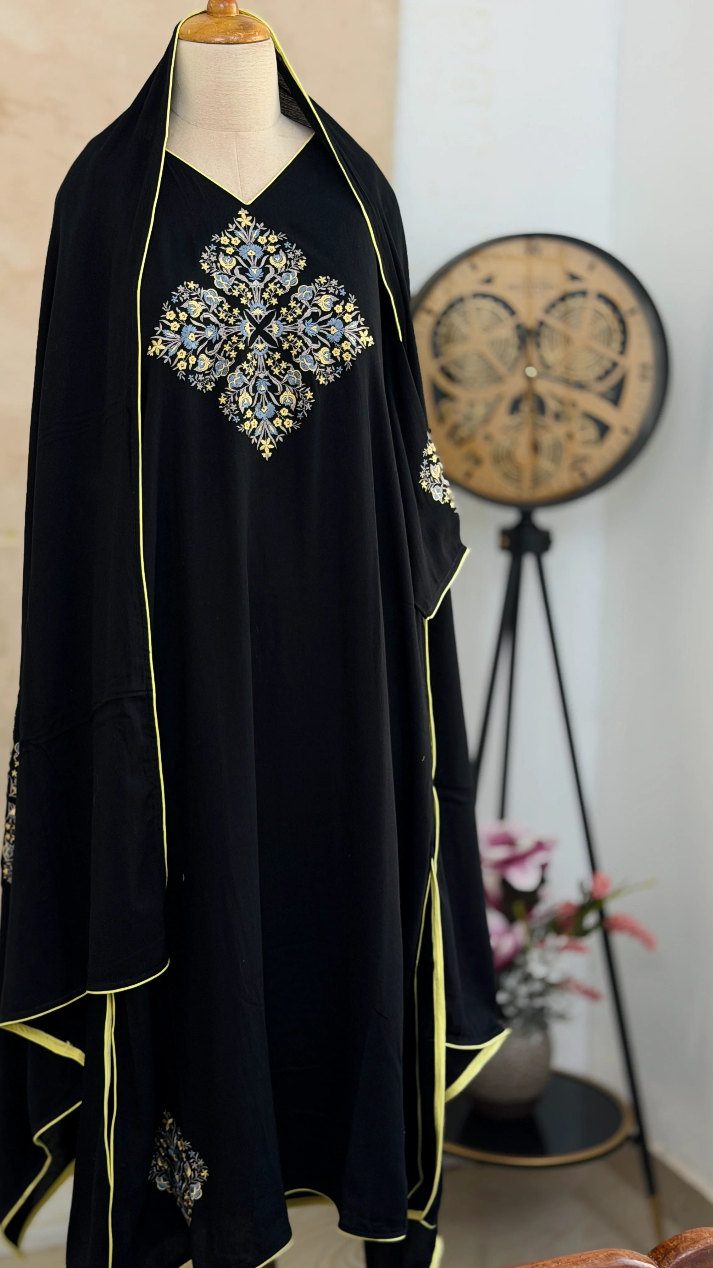 ✨ Pure Cotton Embroidered Kurti Set ✨ - Image 2