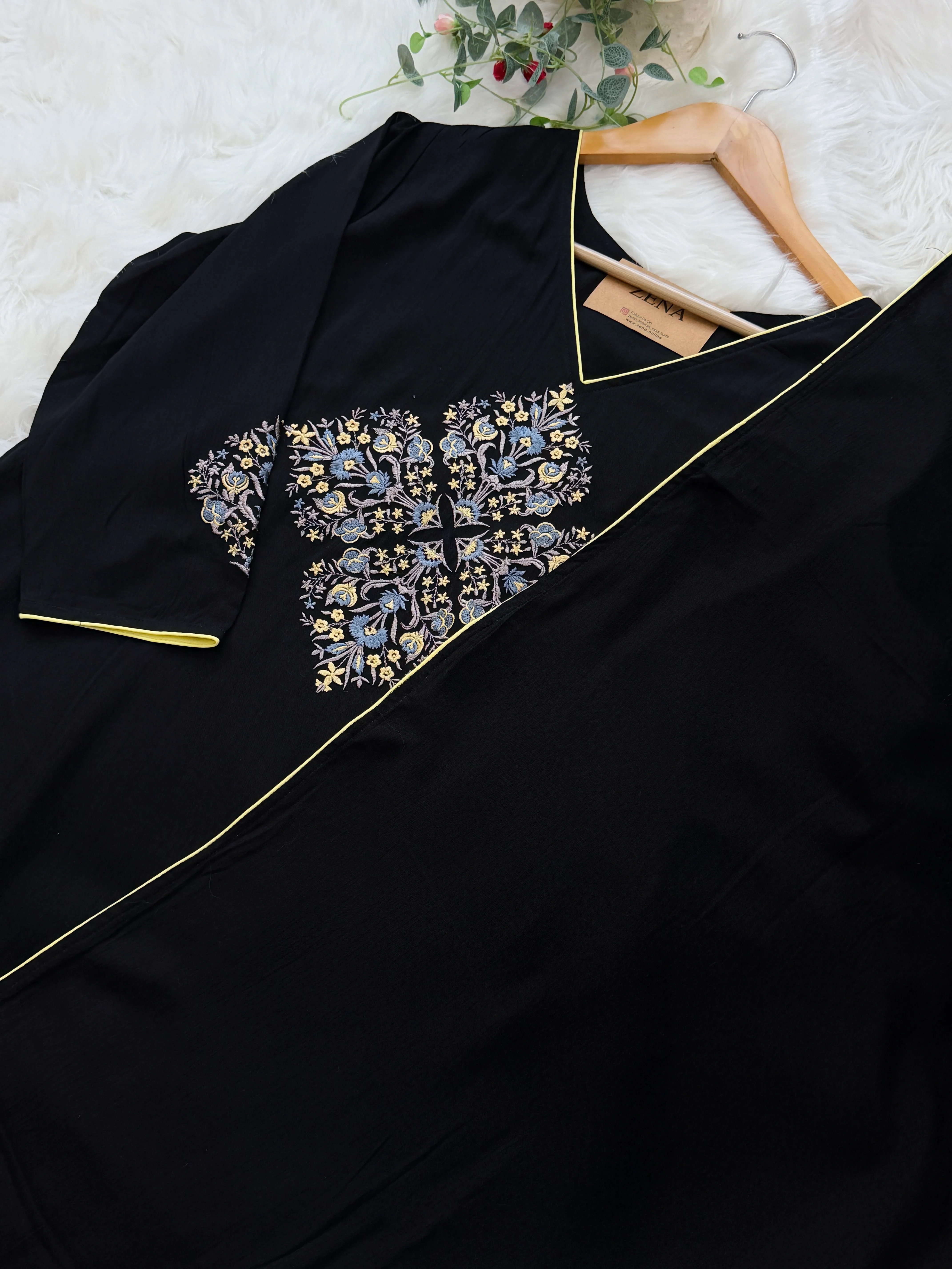 ✨ Pure Cotton Embroidered Kurti Set ✨ - Image 6
