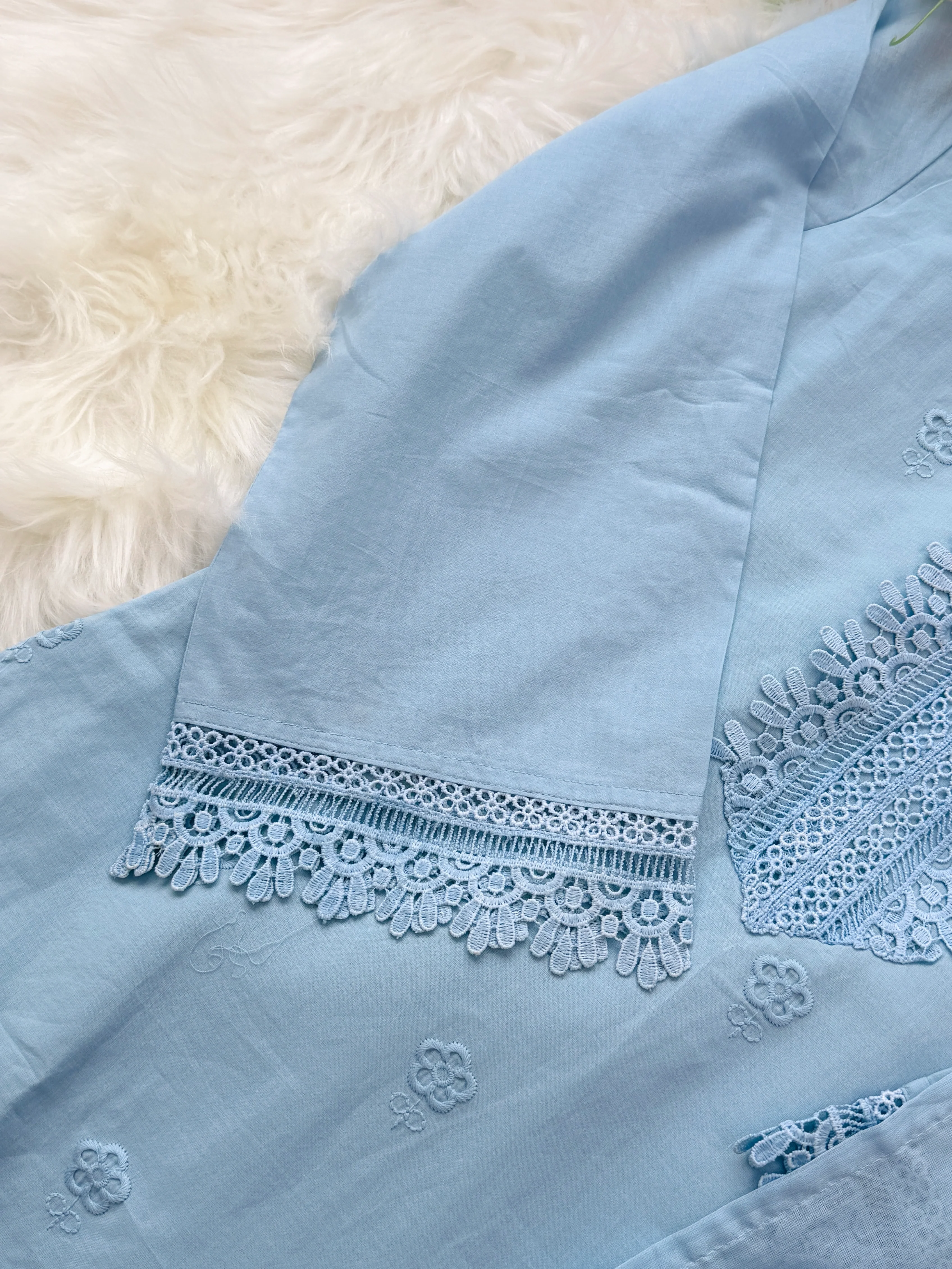 ✨ Pure Cotton Embroidered Kurti Set ✨ - Image 8