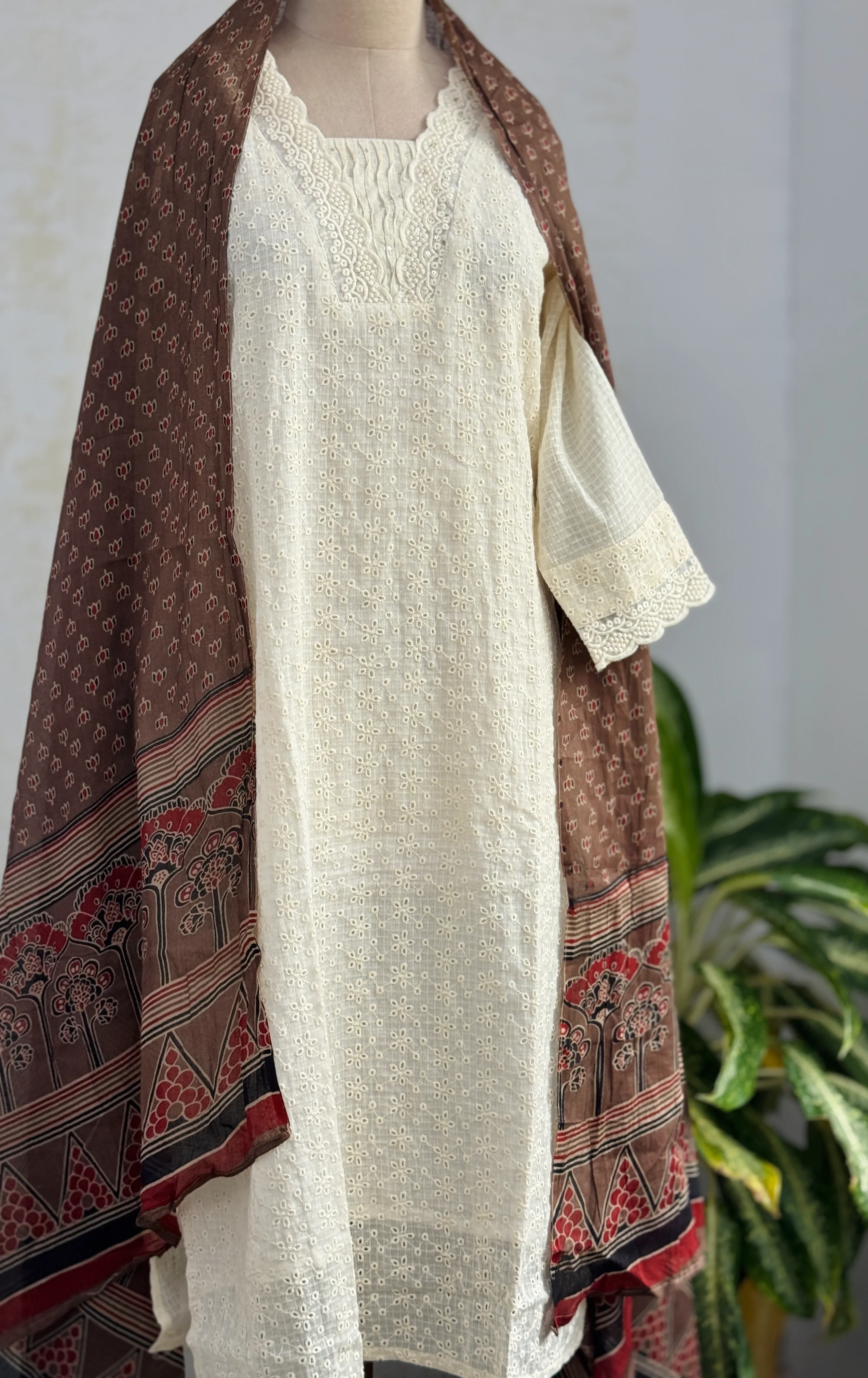 ✨ Pure Cotton Hakoba Kurti Set ✨ - Image 2