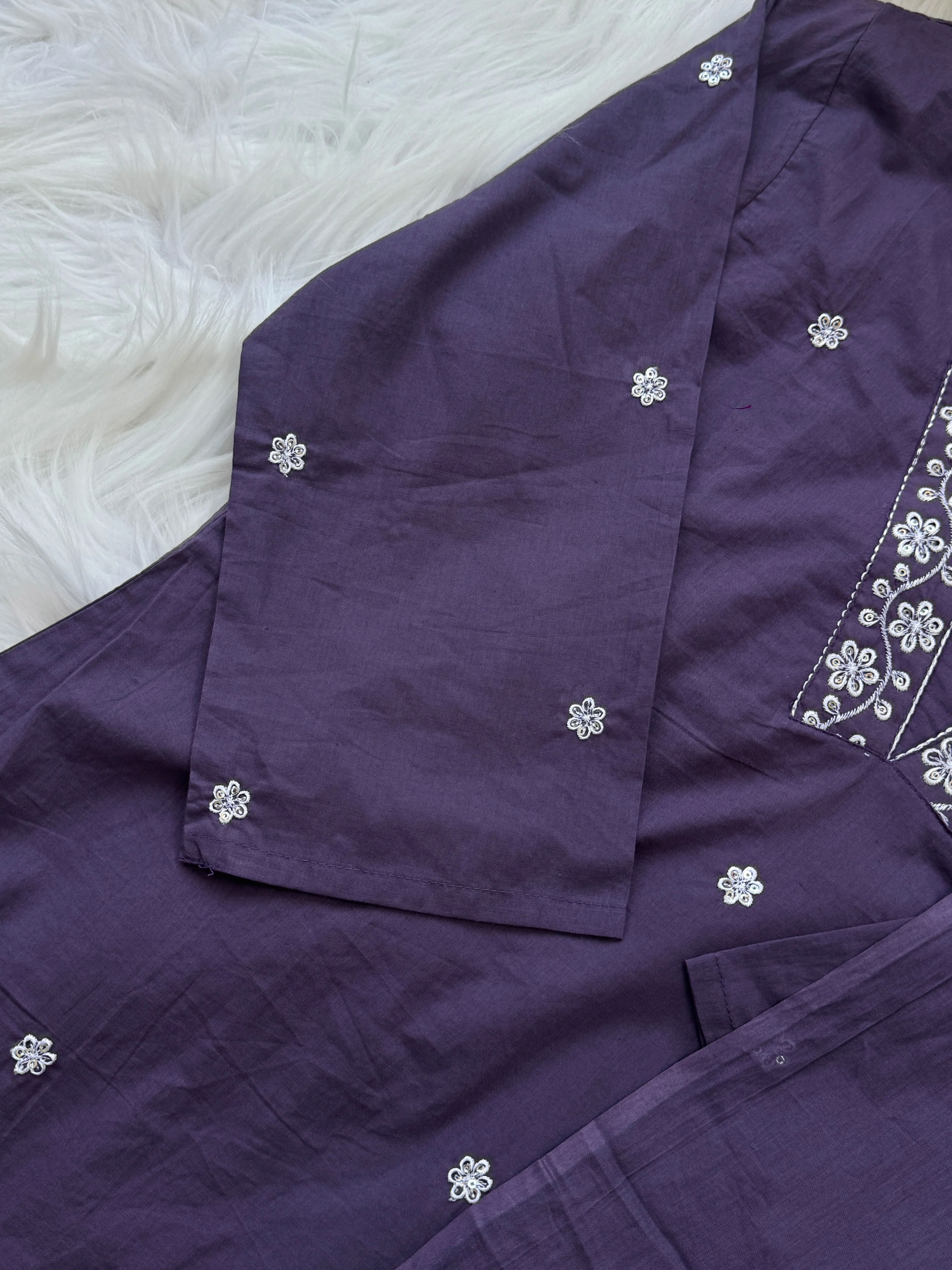 ✨ Pure Cotton Hand Detailed Kurti Set ✨ - Image 4