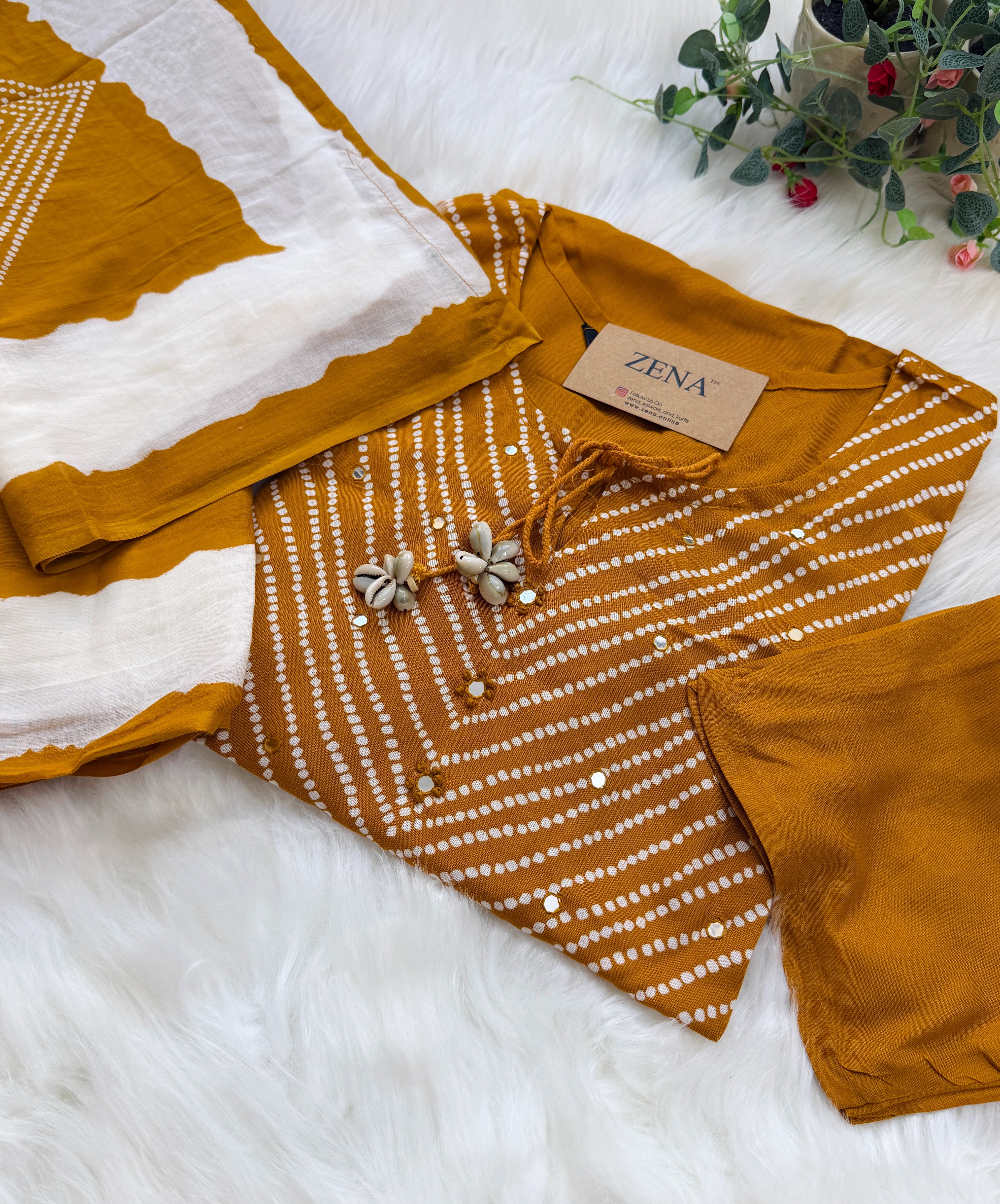 ✨ Pure Cotton Kurti Set ✨