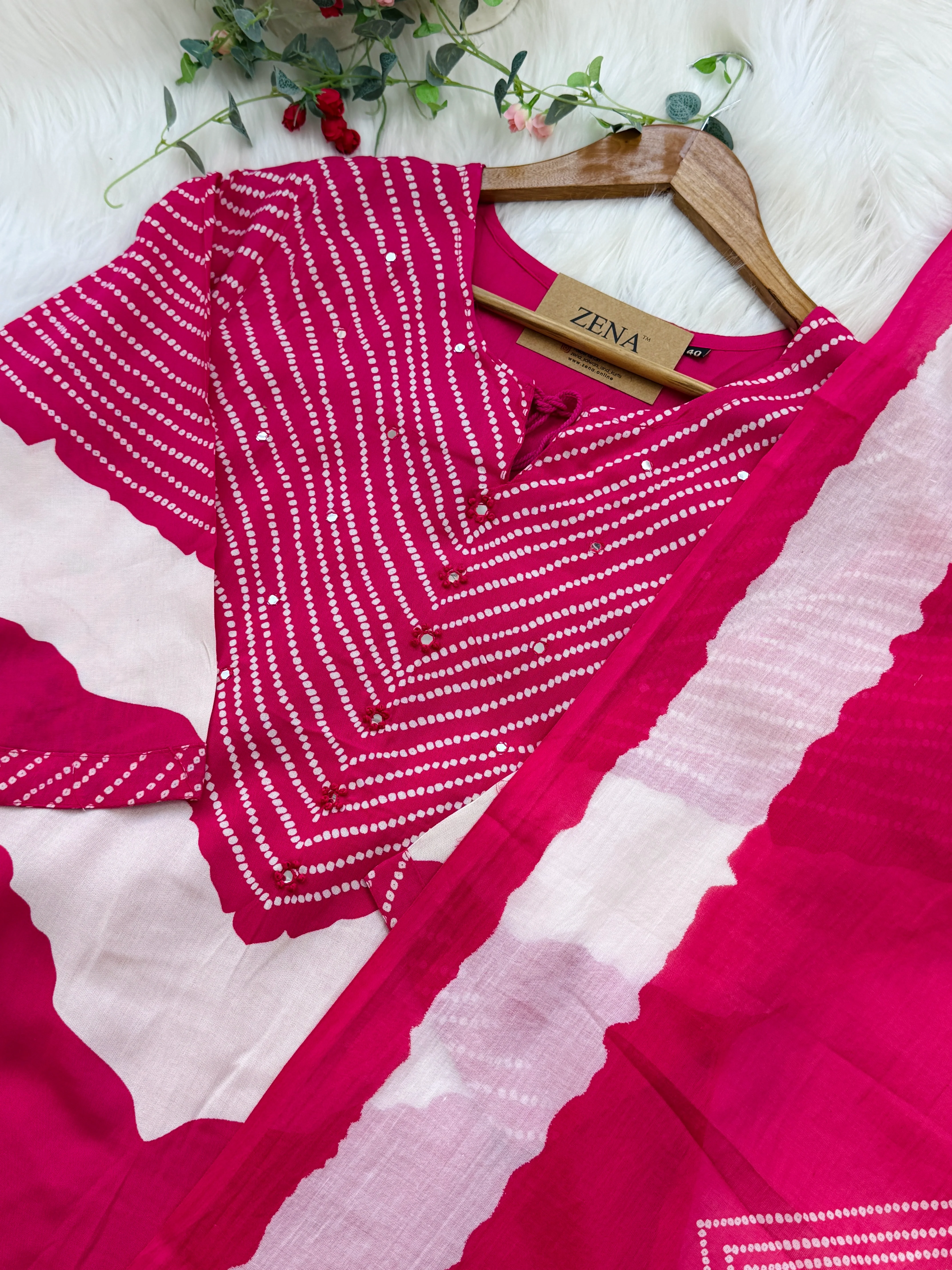 ✨ Pure Cotton Kurti Set ✨ - Image 4