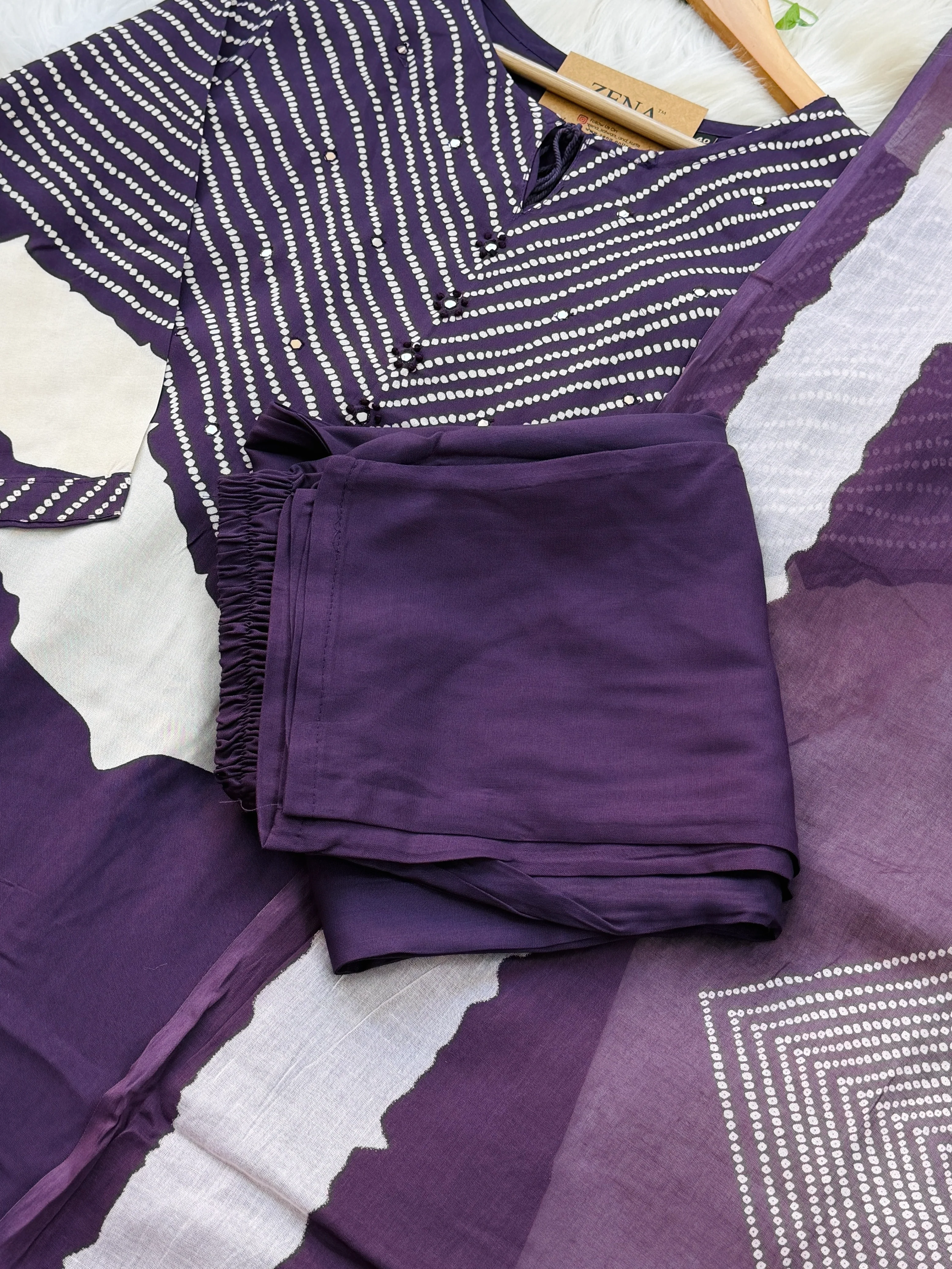 ✨ Pure Cotton Kurti Set ✨ - Image 9