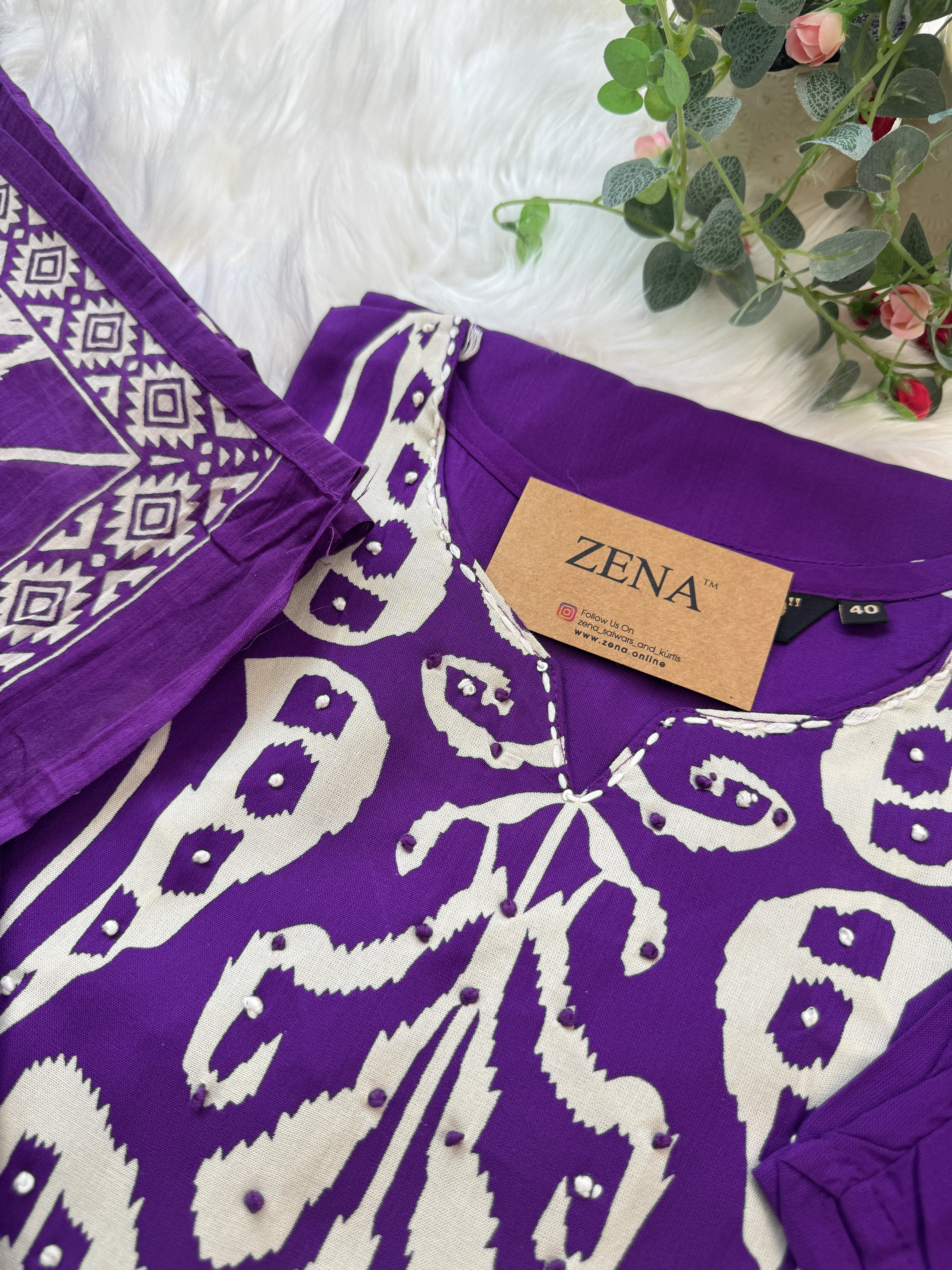 ✨ Pure Cotton Kurti Set ✨ - Image 3