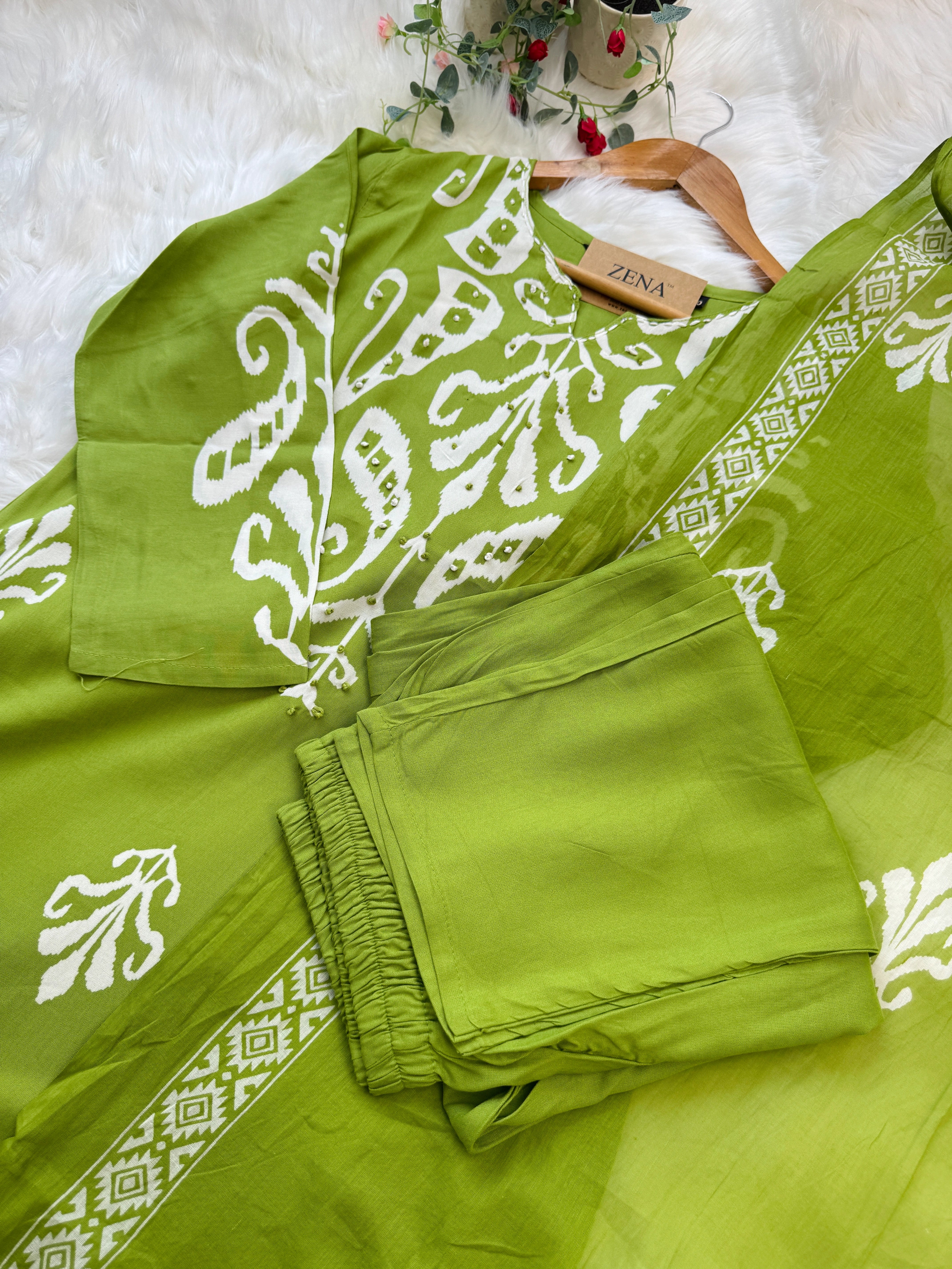 ✨ Pure Cotton Kurti Set ✨ - Image 10
