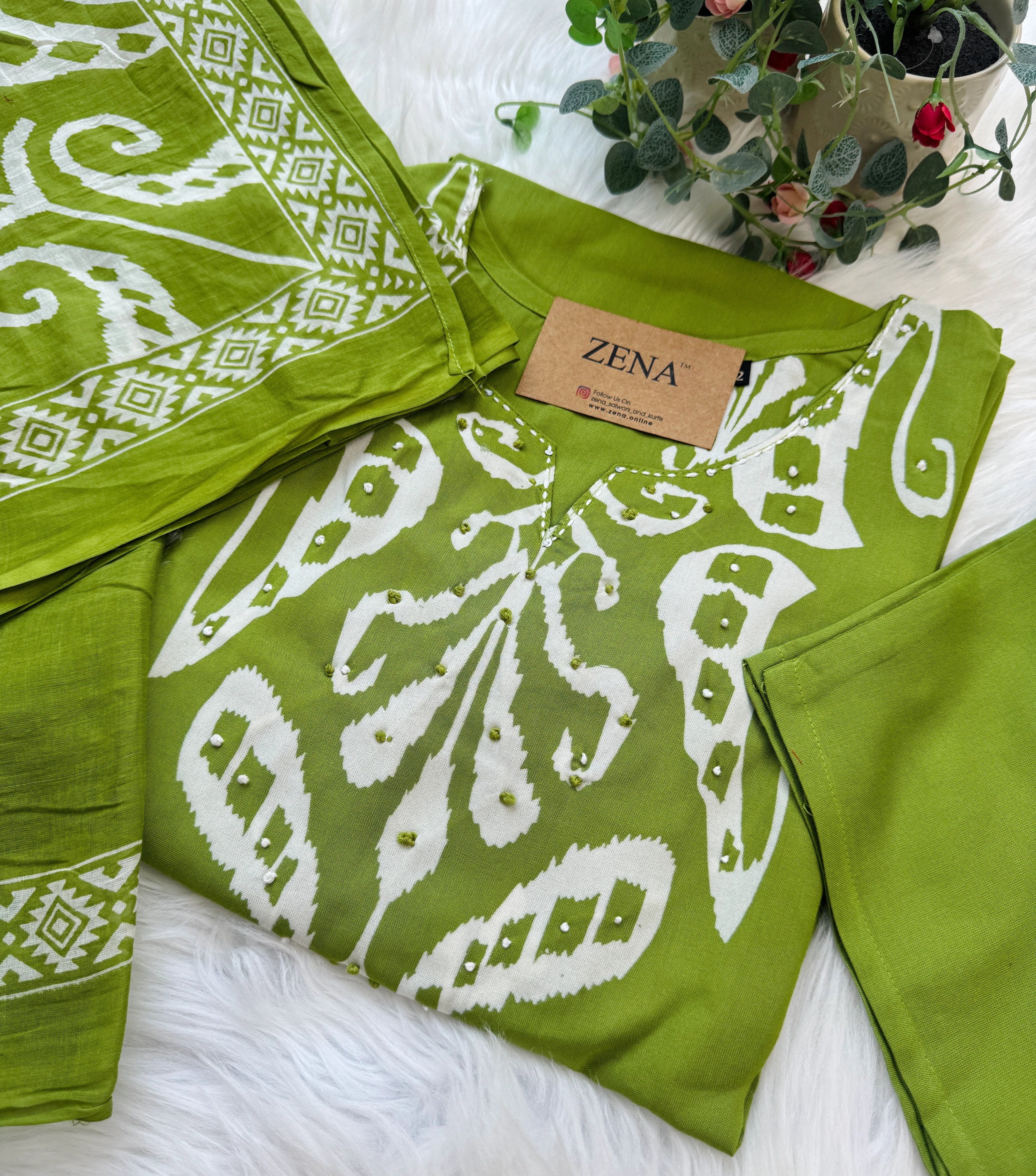 ✨ Pure Cotton Kurti Set ✨ - Image 6