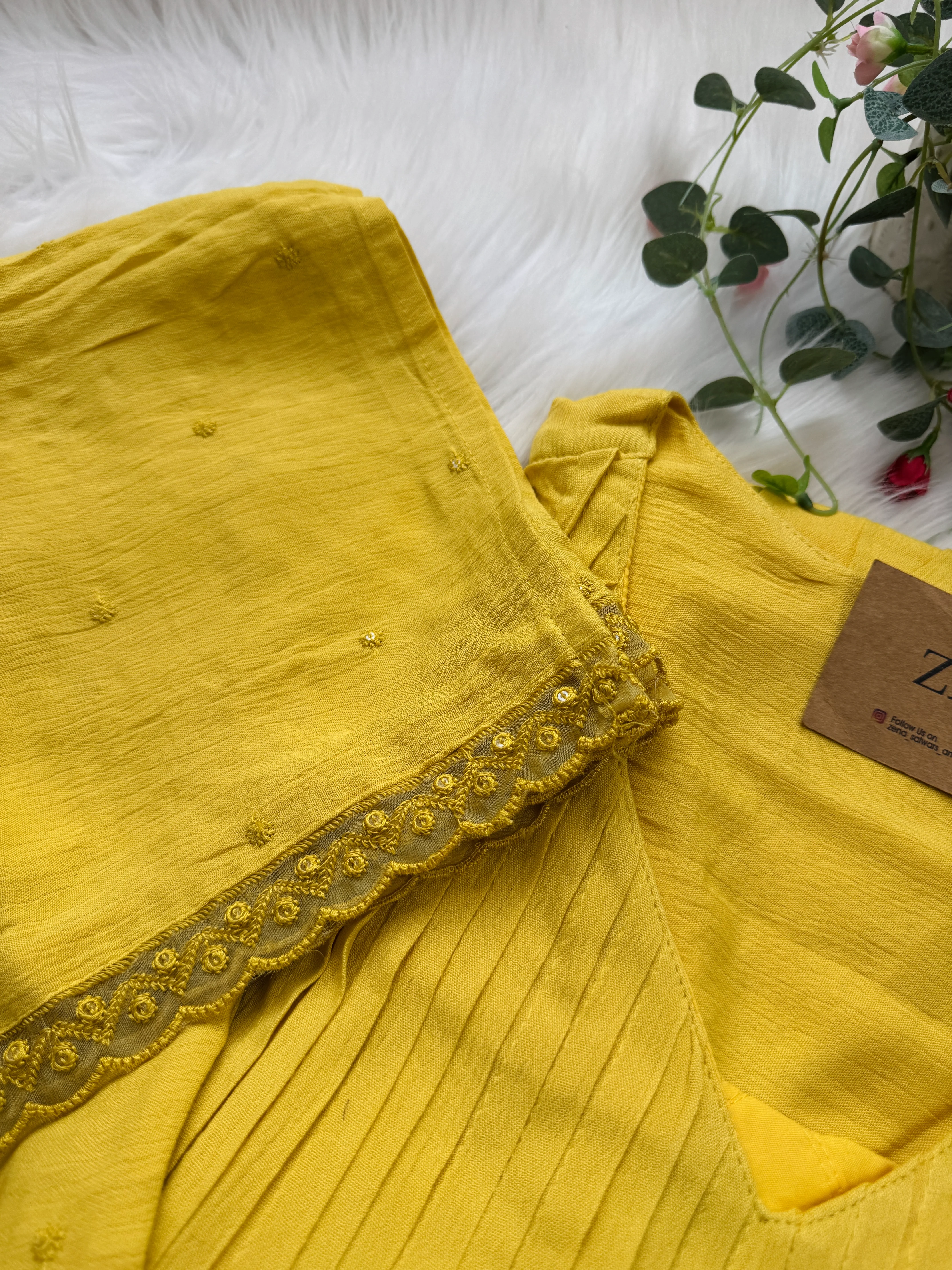 β¨ Ready-to-Wear Embroidered Anarkali Set β¨ - Image 8