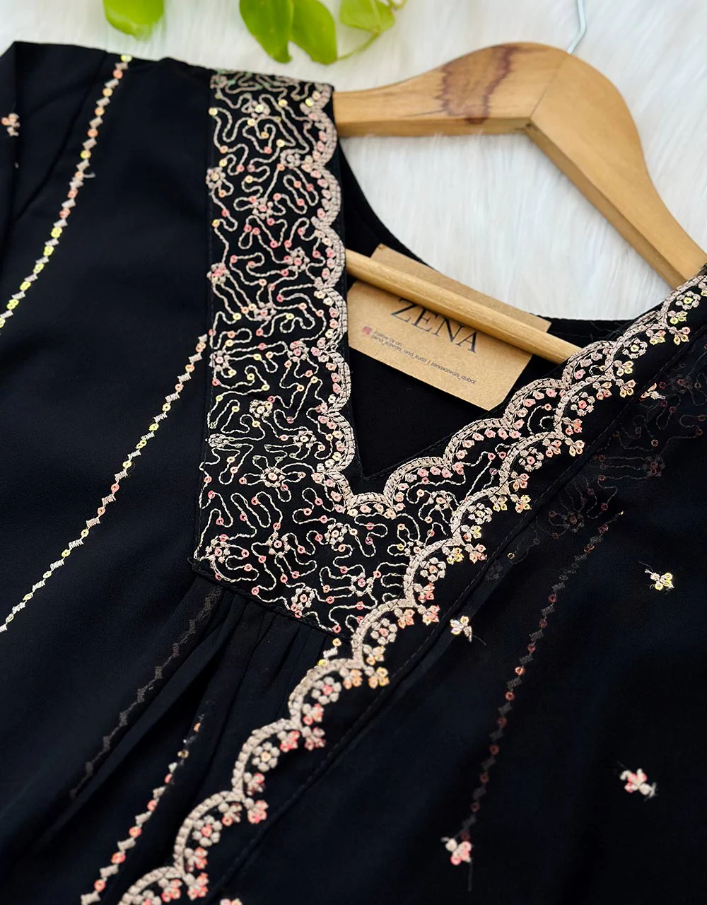 Georgette Anarkali Kurti Set – Timeless Elegance 🌟 - Image 3
