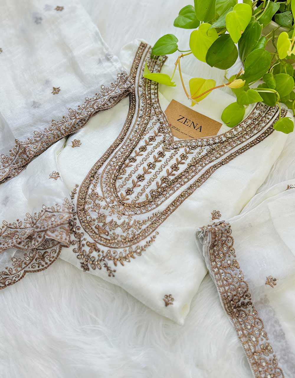 Ready-to-Wear Partywear Suit with Palazzo Pants ✨ - Image 7