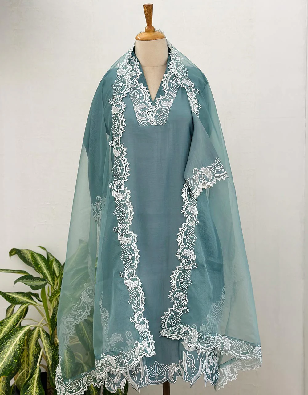 Ready-to-Wear Muslin Kurti Set ๐ - Image 8