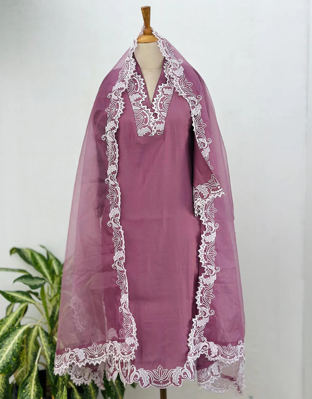 Ready-to-Wear Muslin Kurti Set ๐ - Image 9