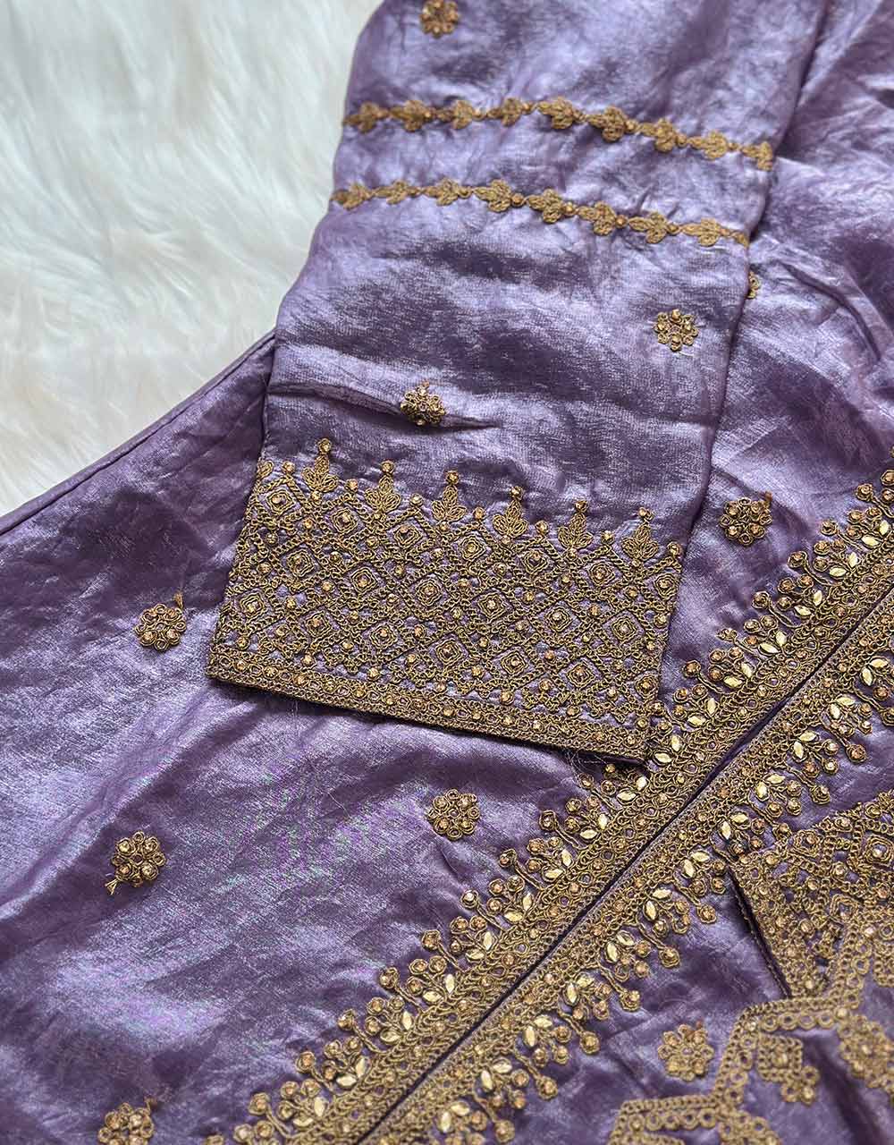 Ready-to-Wear Shimmer Silk Kurti Set β Effortless Glamour & Luxe Appeal β¨ - Image 5