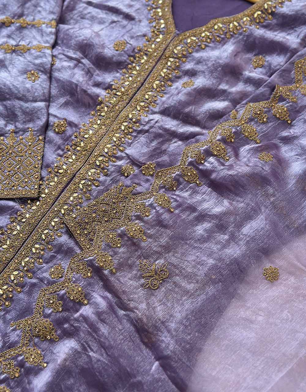 Ready-to-Wear Shimmer Silk Kurti Set β Effortless Glamour & Luxe Appeal β¨ - Image 6