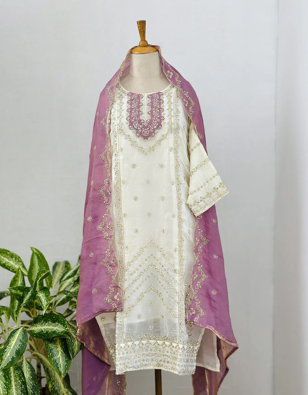 Shimmer Silk Ready-to-Wear Party Wear Suit β¨ - Image 7