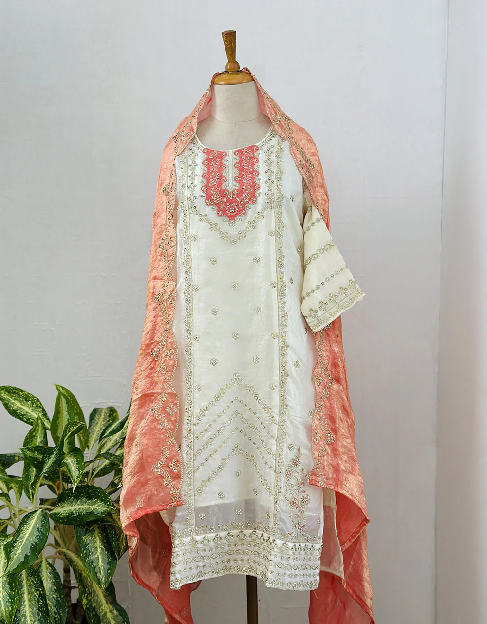 Shimmer Silk Ready-to-Wear Party Wear Suit β¨ - Image 8