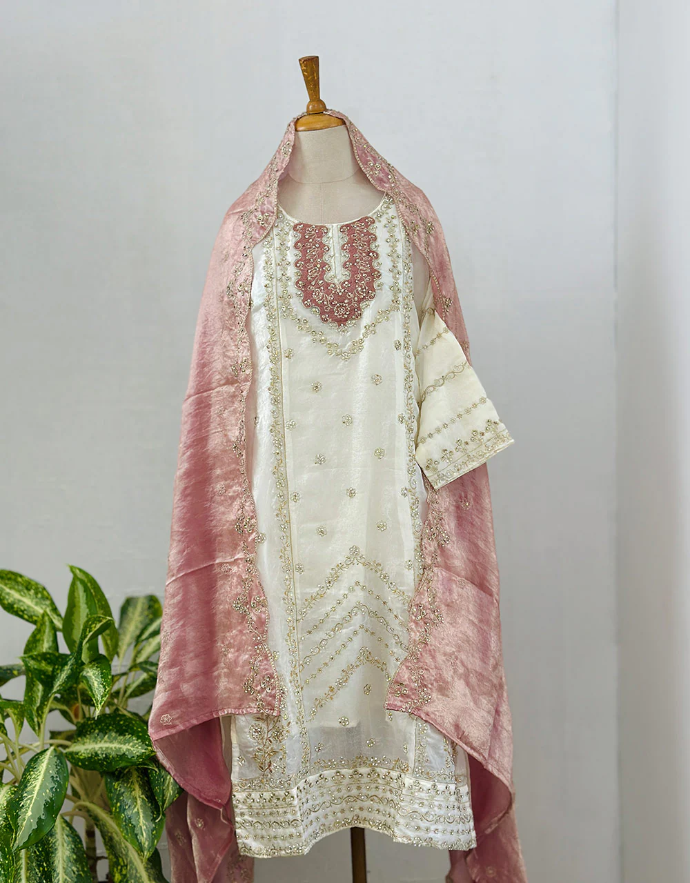 Shimmer Silk Ready-to-Wear Party Wear Suit β¨ - Image 9
