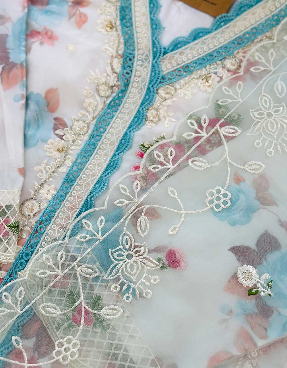 Elegant Ready-to-Wear Organza Kurti Set ๐ - Image 5