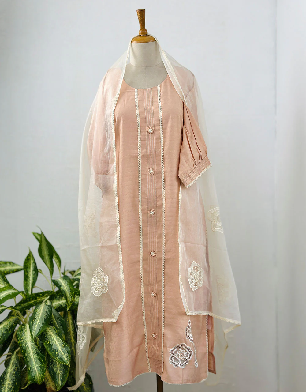 Classic Pure Cotton Kurti Set π - Image 2