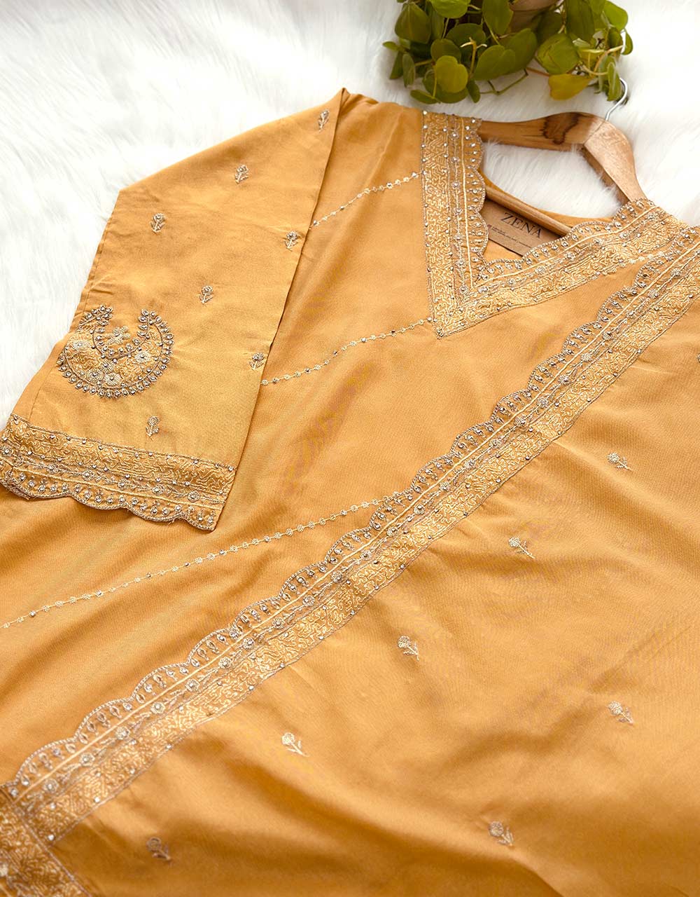 Ready-to-Wear Partywear Kurti Set - Luxe Silk Elegance โจ