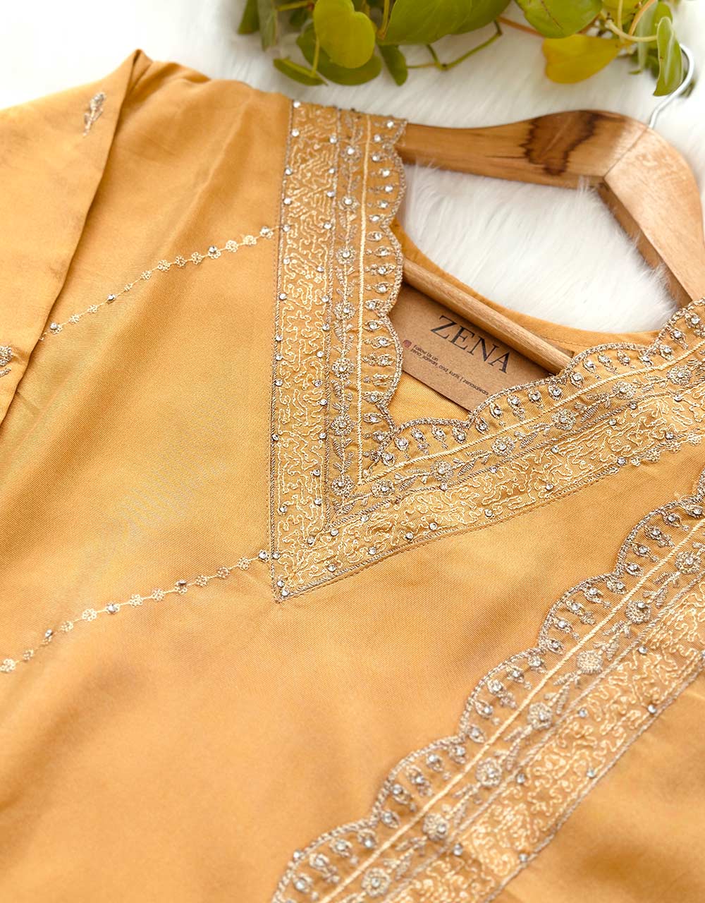 Ready-to-Wear Partywear Kurti Set - Luxe Silk Elegance โจ - Image 3