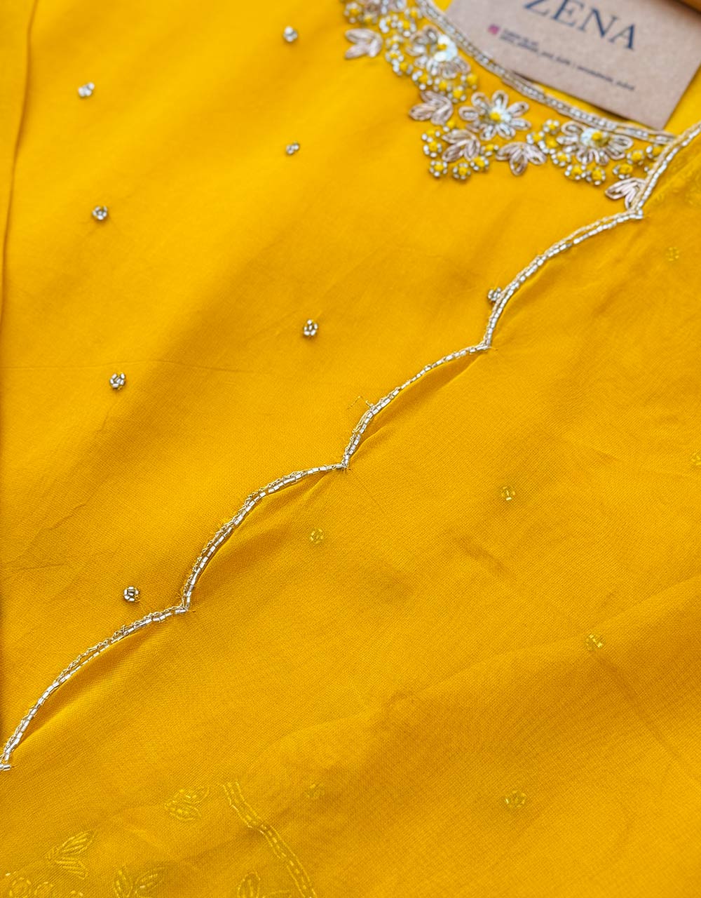 Ready-to-Wear Hand Work Kurti Set - Effortless Elegance ๐ - Image 4