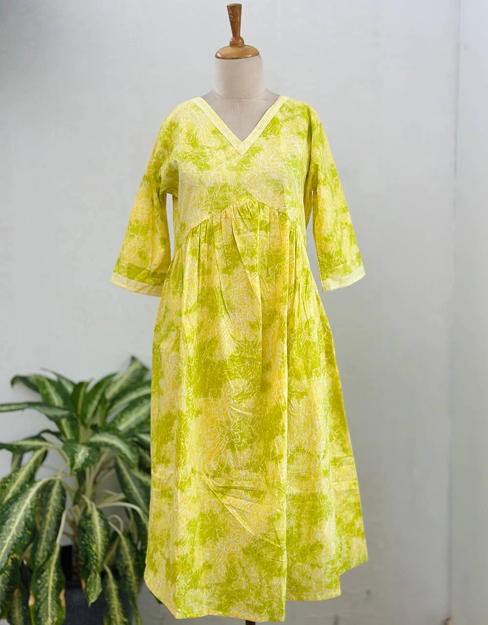 Ready-to-Wear Cotton Anarkali Co-ord Set – Effortless Elegance & Comfort🌟 - Image 7