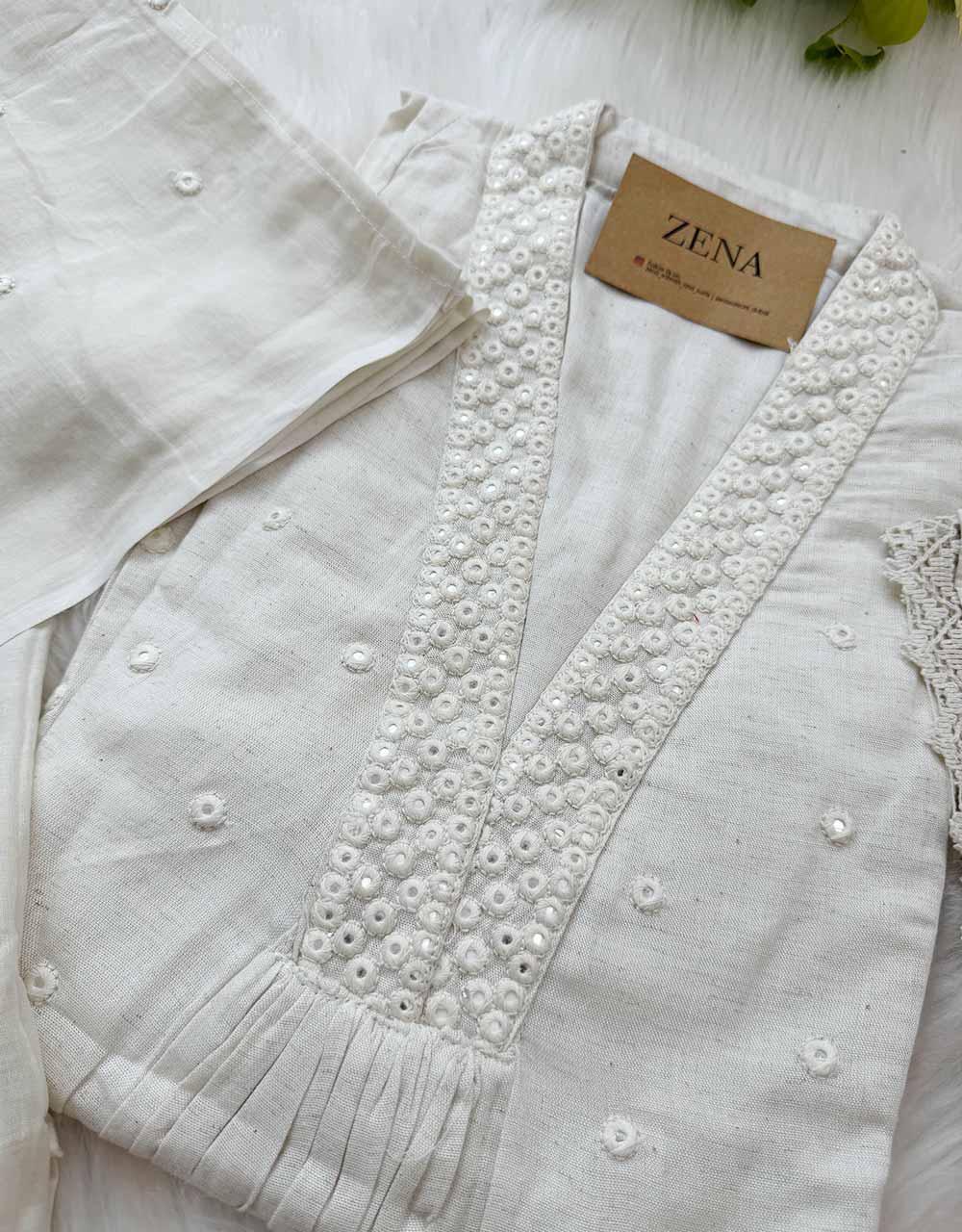 Ready to Wear Pure Cotton Anarkali Suit – Classic Comfort & Timeless Elegance ✨ - Image 5
