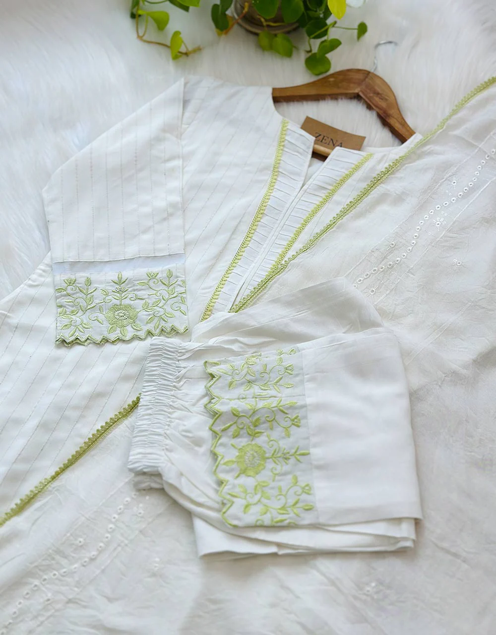 Ready-to-Wear Pure Cotton Kurti Set โ Breathable Comfort & Timeless Elegance ๐ฟ