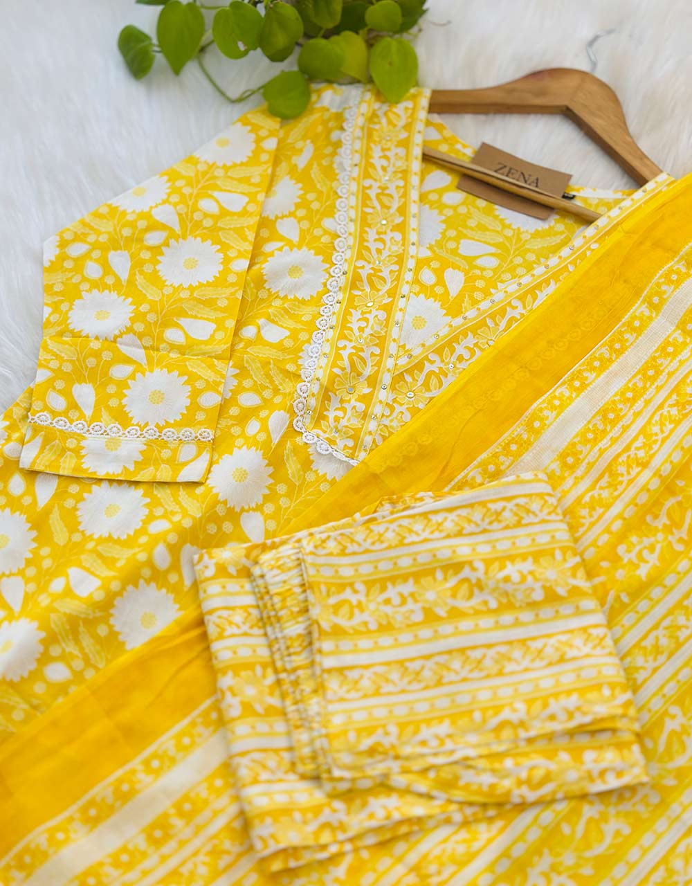 Timeless Comfort β READY TO WEAR PURE COTTON KURTI SET β¨