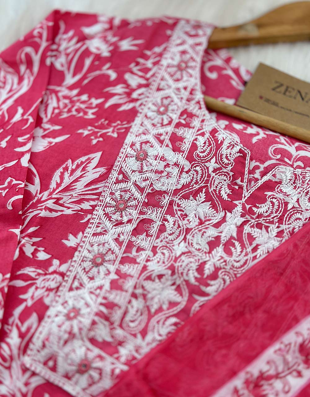 Pure Comfort β READY TO WEAR PURE COTTON KURTI SET πΏβ¨