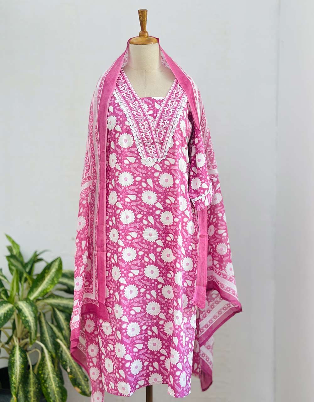 Timeless Comfort β READY TO WEAR PURE COTTON KURTI SET β¨ - Image 6