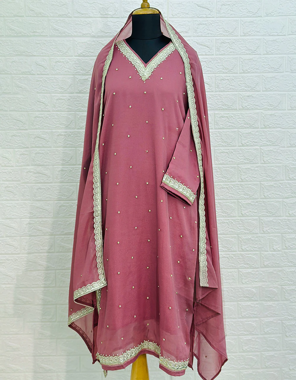 Ready-to-Wear Organza Kurti Set 🌟 - Image 4