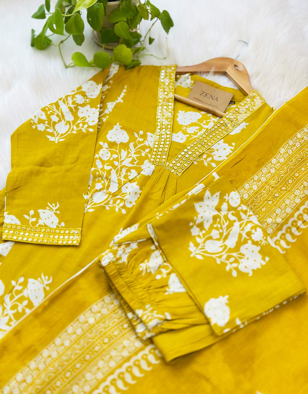 Ready to Wear Pure Cotton Kurti Set 🌿 - Image 3