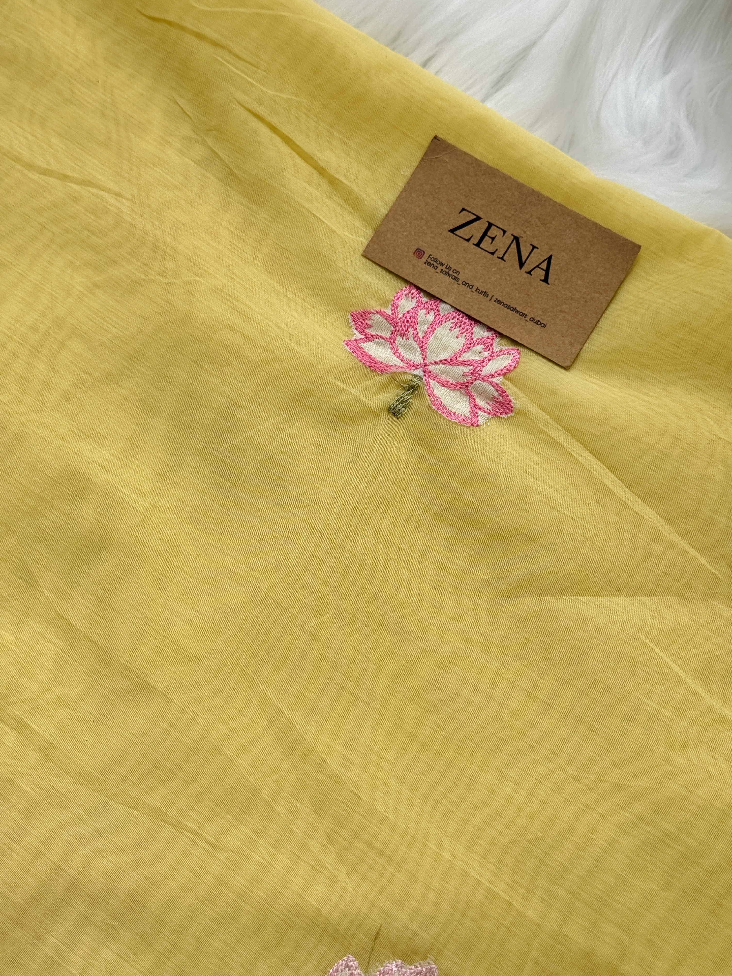 Premium Mul Chanderi Embroidered Unstitched Suit – Redefining Ethnic Elegance - Image 4