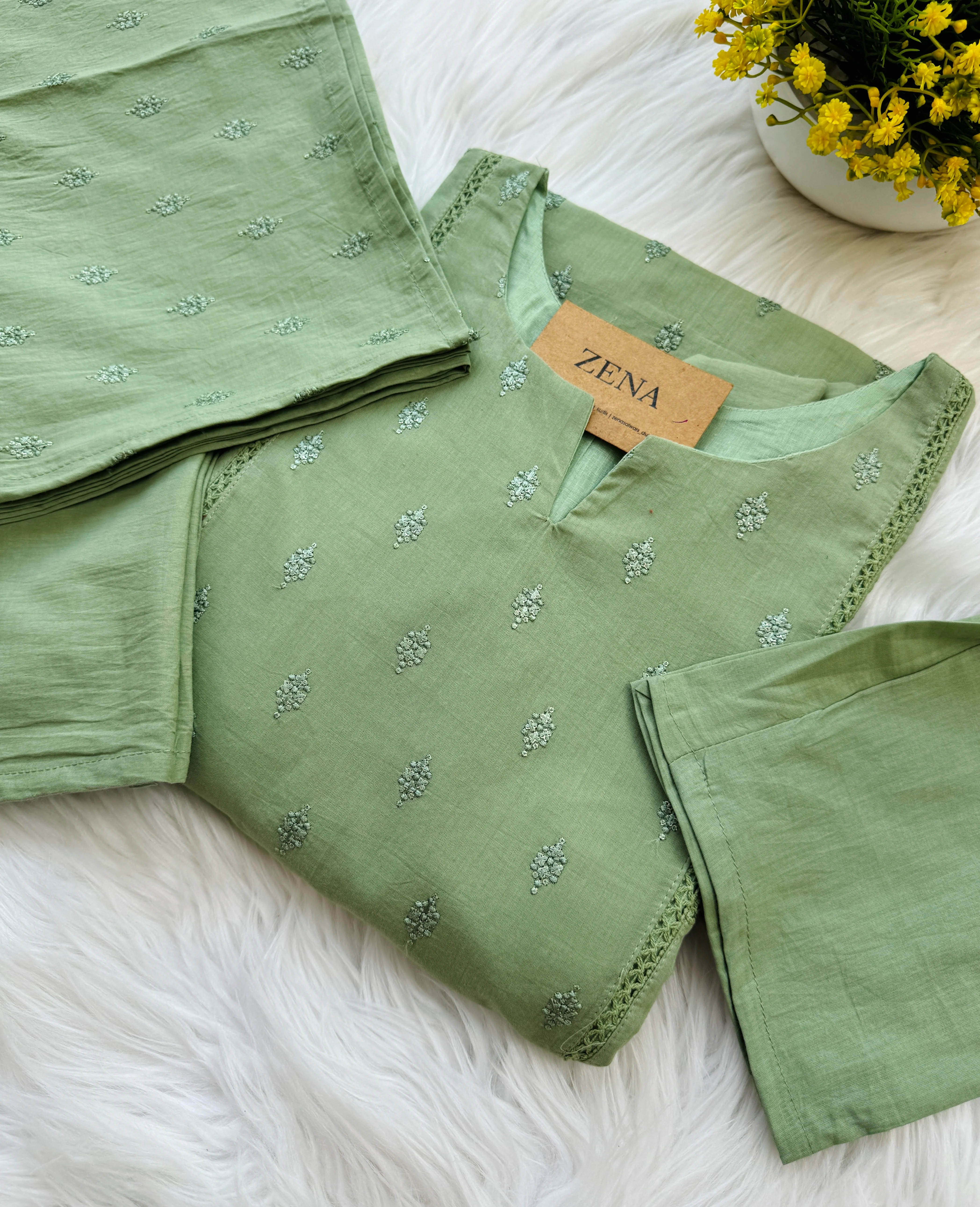 Premium Mul Cotton A-Line Set for Effortless Style 🌸