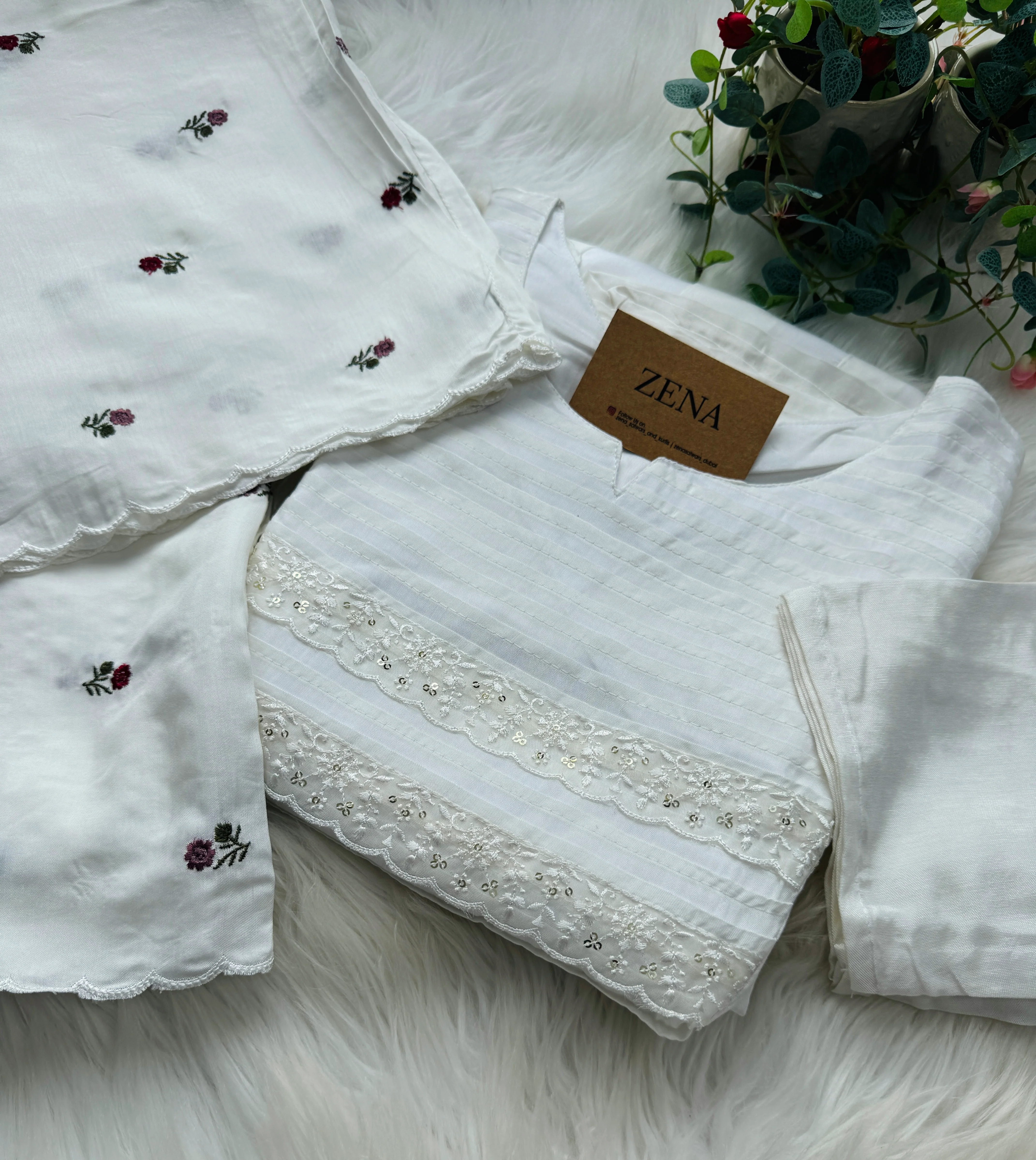 Premium Mul Cotton Anarkali Kurti Set