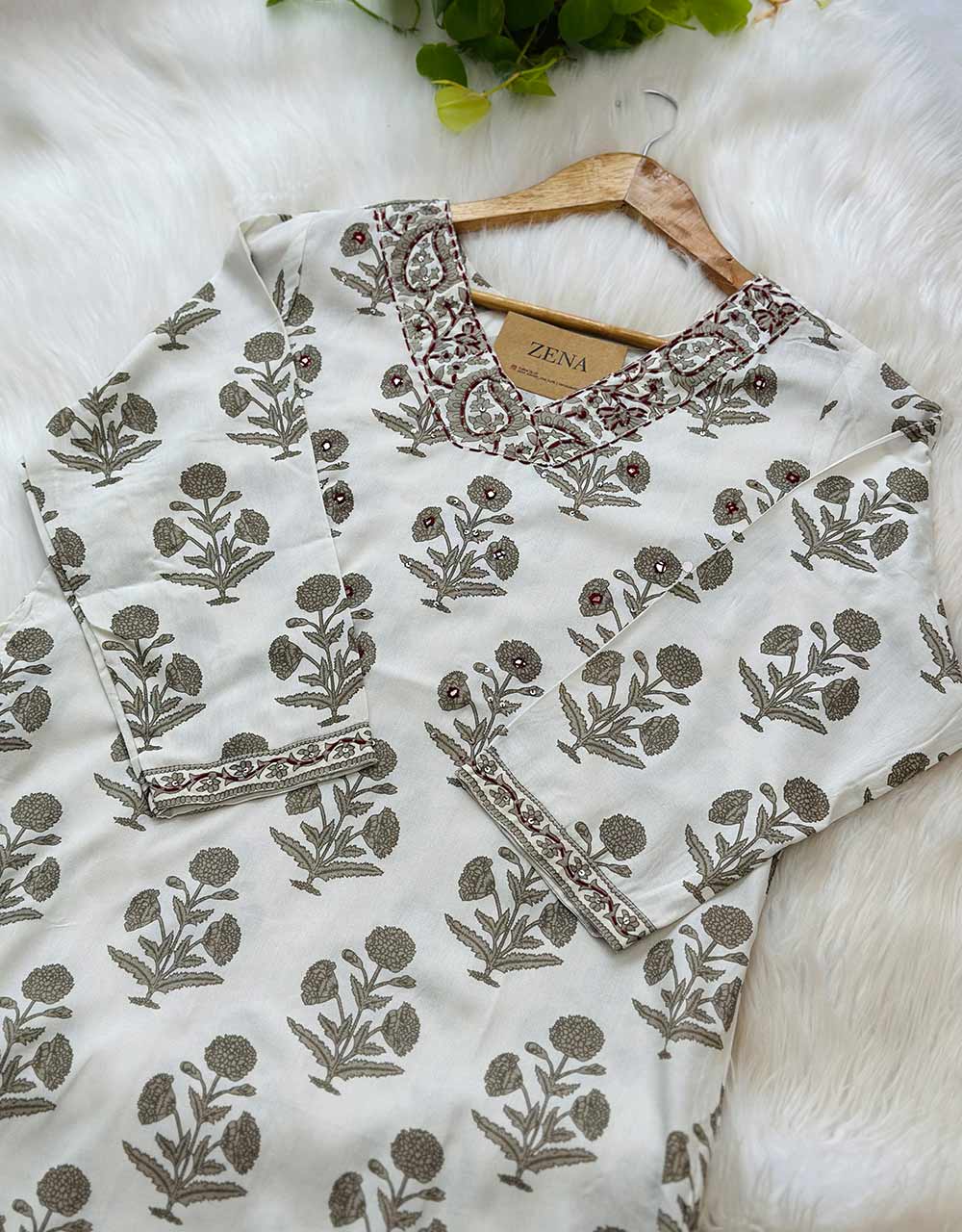 Ready-to-Wear Cotton Kurti - Effortless Comfort ๐ - Image 8