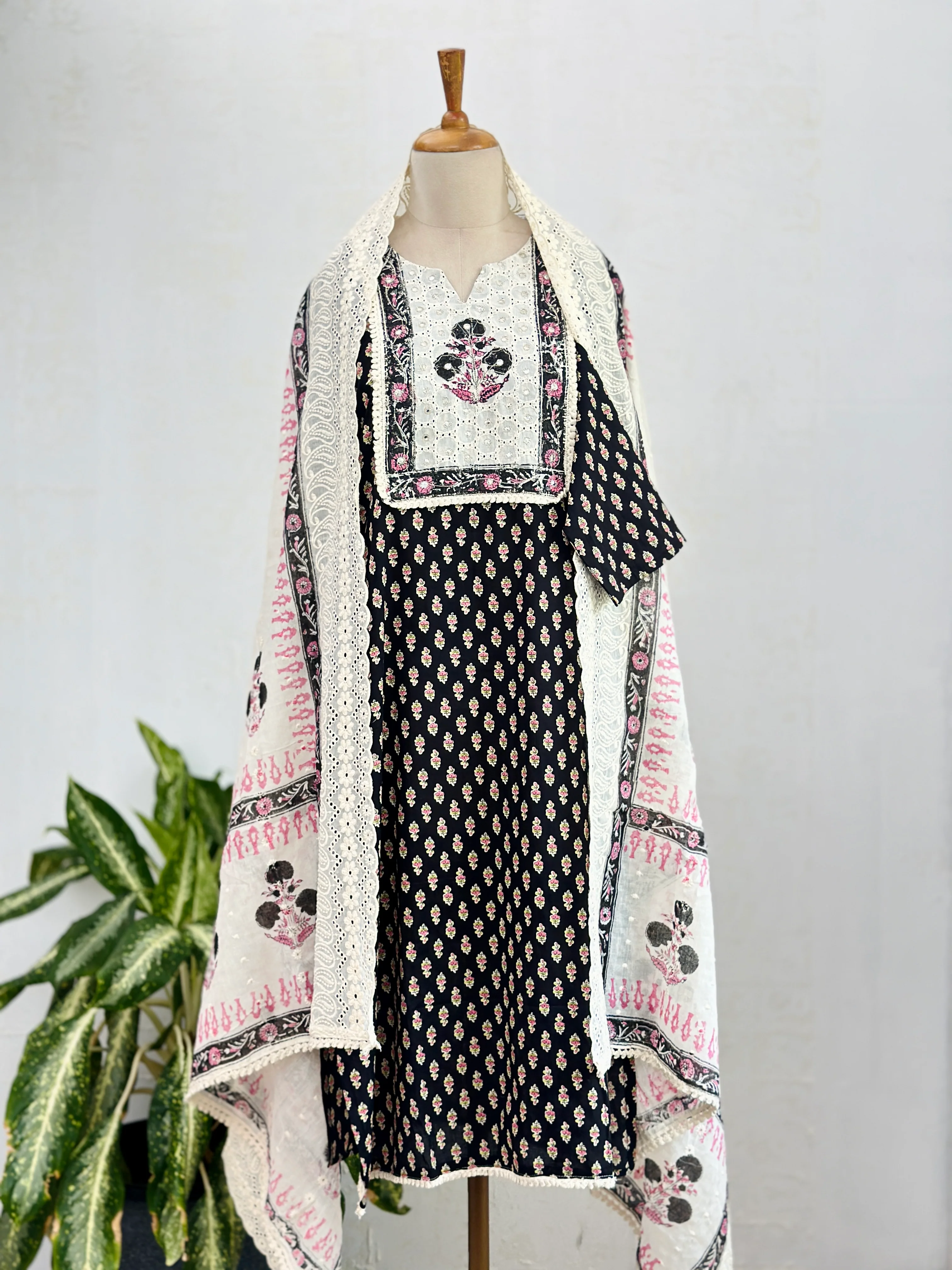 Pure cotton Hacoba kurti set - Image 3