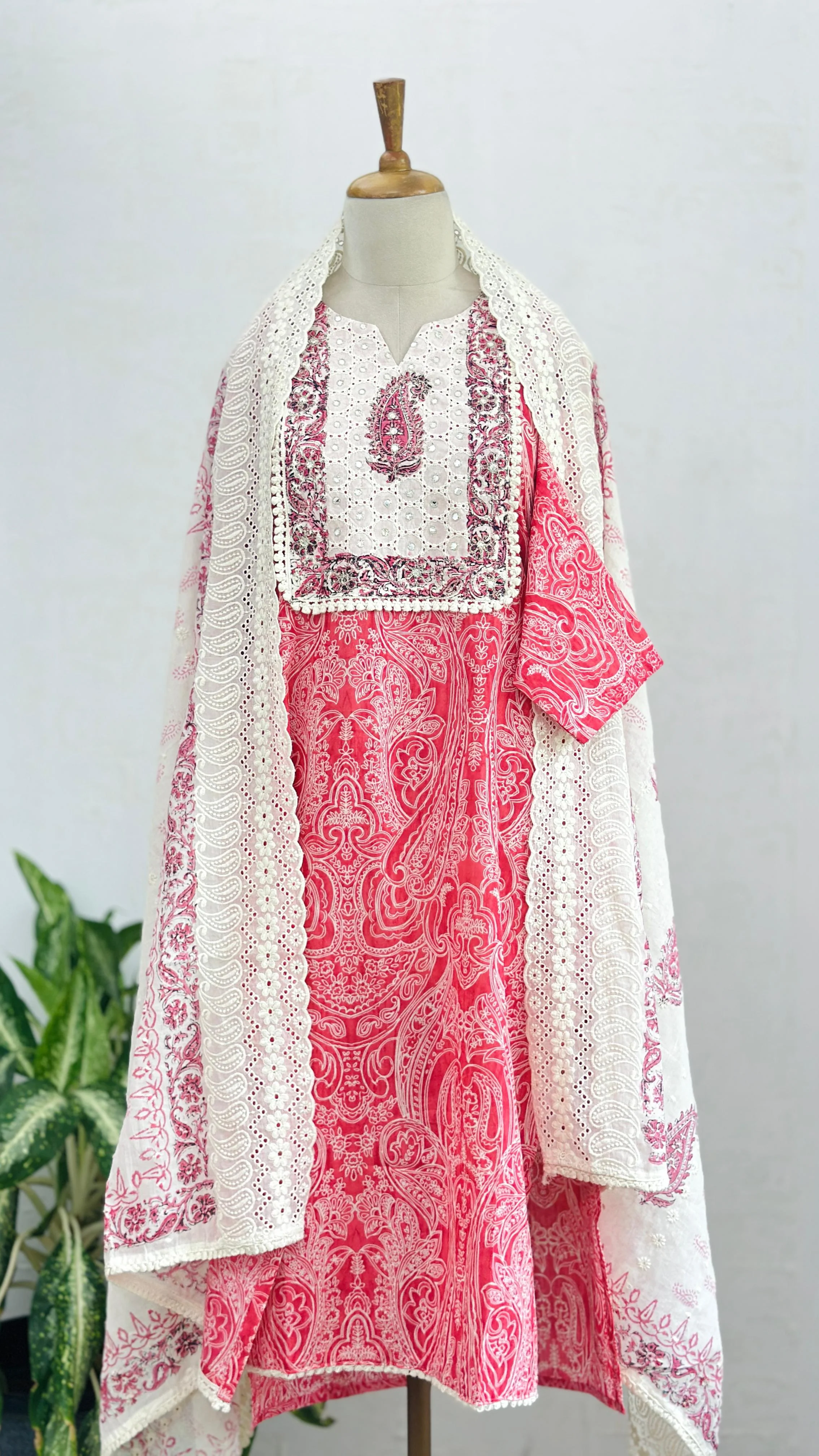 Pure cotton Hacoba kurti set - Image 4