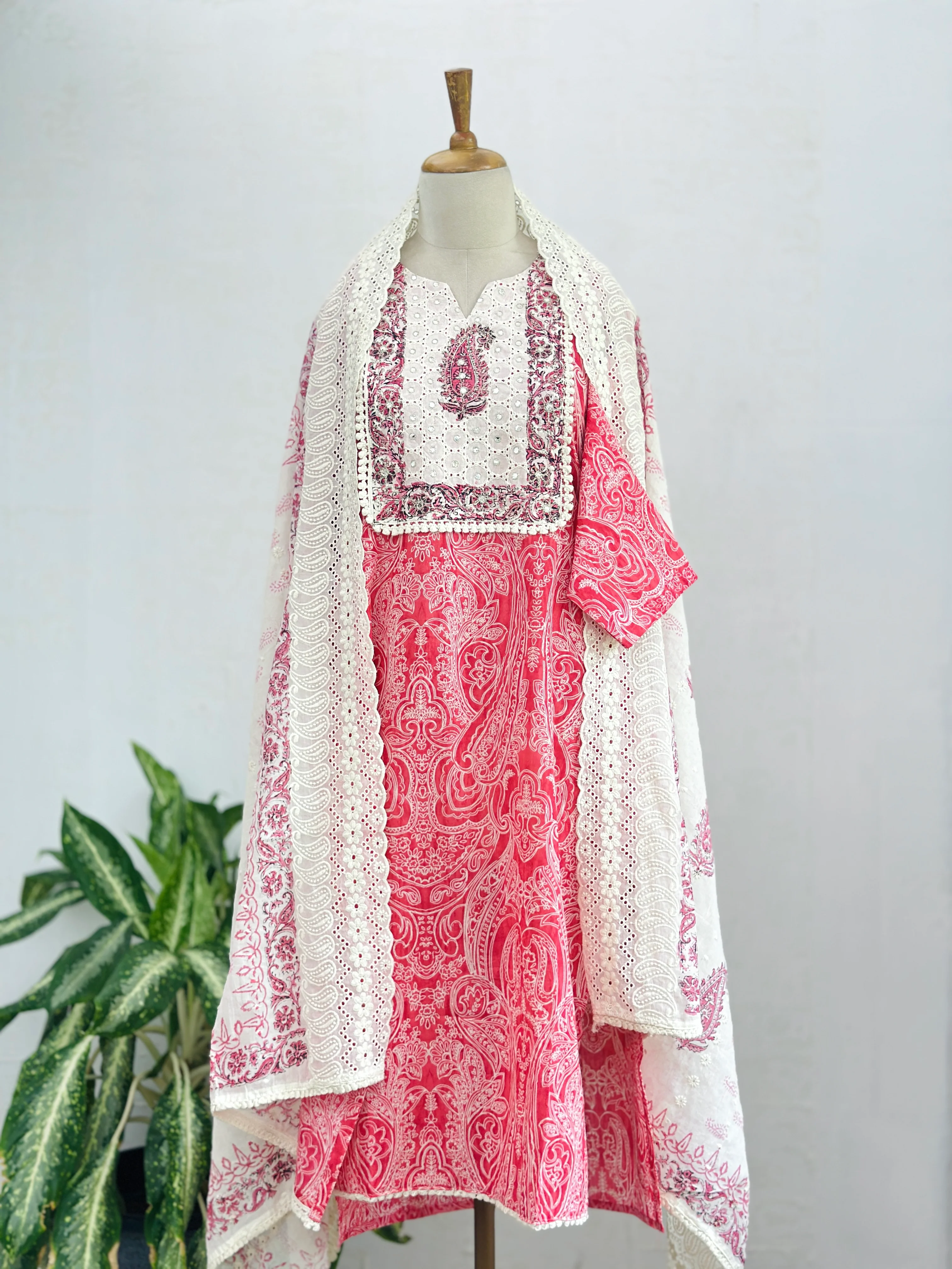 Pure cotton hakuba kurti set - Image 3